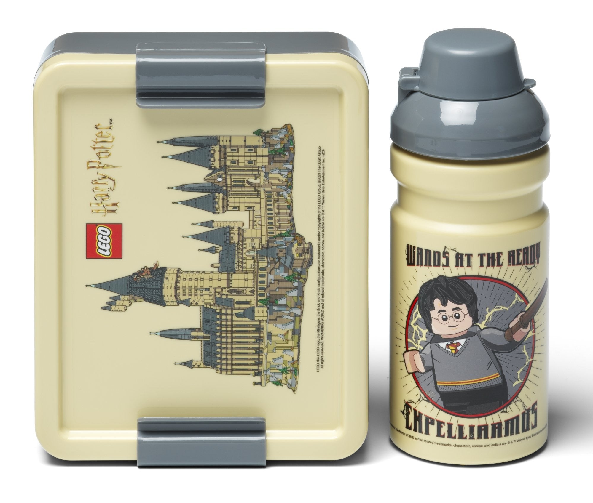 LEGO Harry Potter Hogwarts Lunch Box Set - Official Wizarding World Collectible for School, Work & Picnics