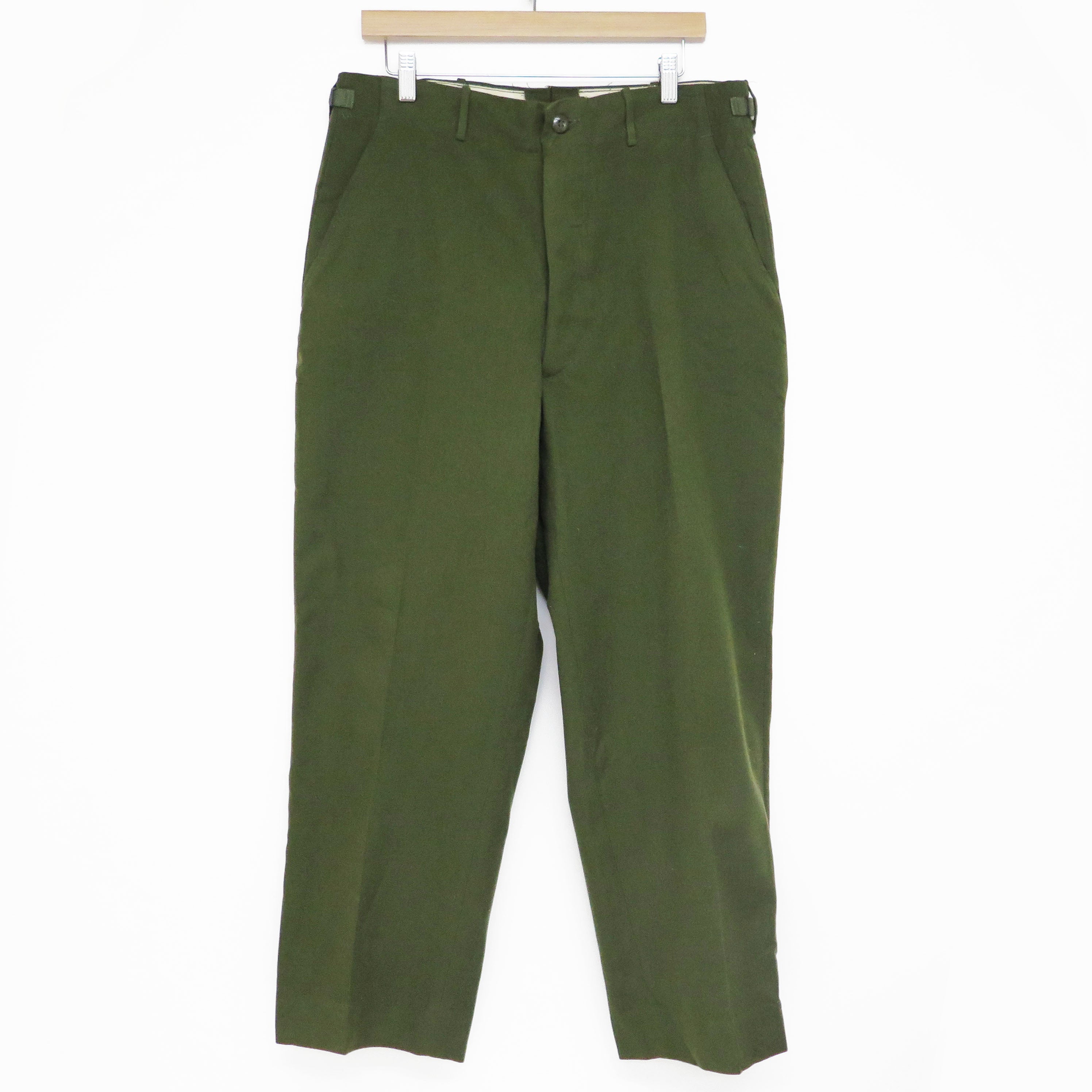 US Army M-1951 Field Trousers Pants - Korean War Era Vintage Military Pants - Size 35x28 Medium Short - Perfect for Reenactments, Outdoor Adventures & Military Collectors