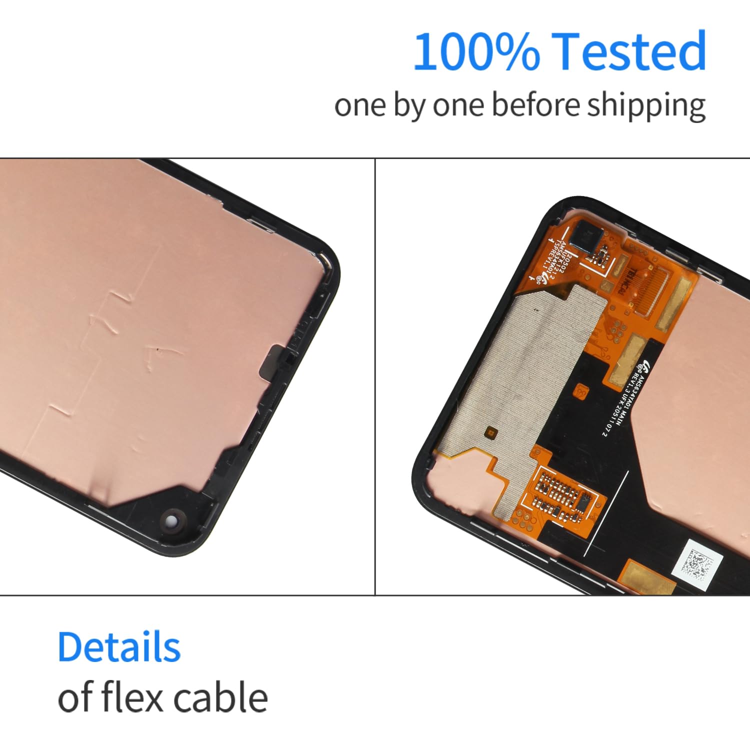 Google Pixel 5A 5G LCD Screen Replacement Kit - 6.34