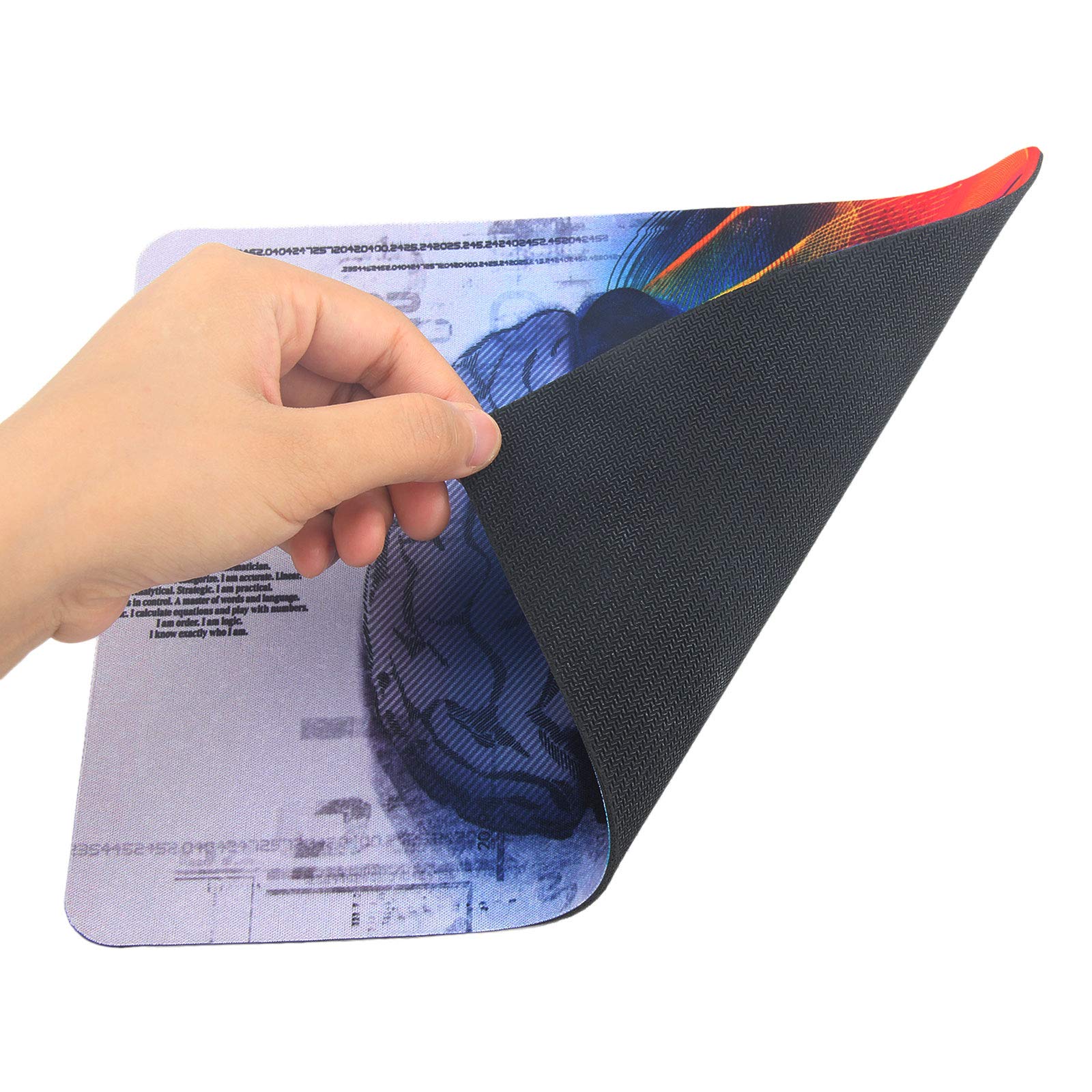 Non-Slip Rubber Base Mouse Pad for Laptop & PC - 9.45 x 7.87 Inch Gaming Mouse Mat with Personality Designs - Perfect for Office, Home & Gaming Setup