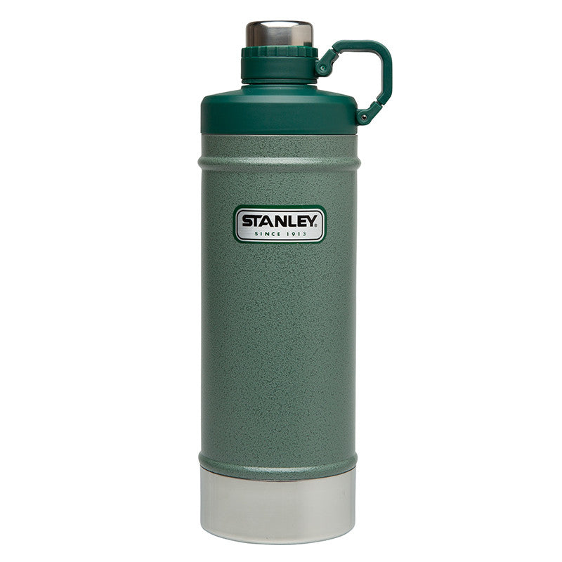 Stanley Classic Vacuum Insulated Stainless Steel Water Bottle 0.6L (20oz) - Keeps Drinks Hot/Cold for Hours - Perfect for Hiking, Camping & Outdoor Adventures