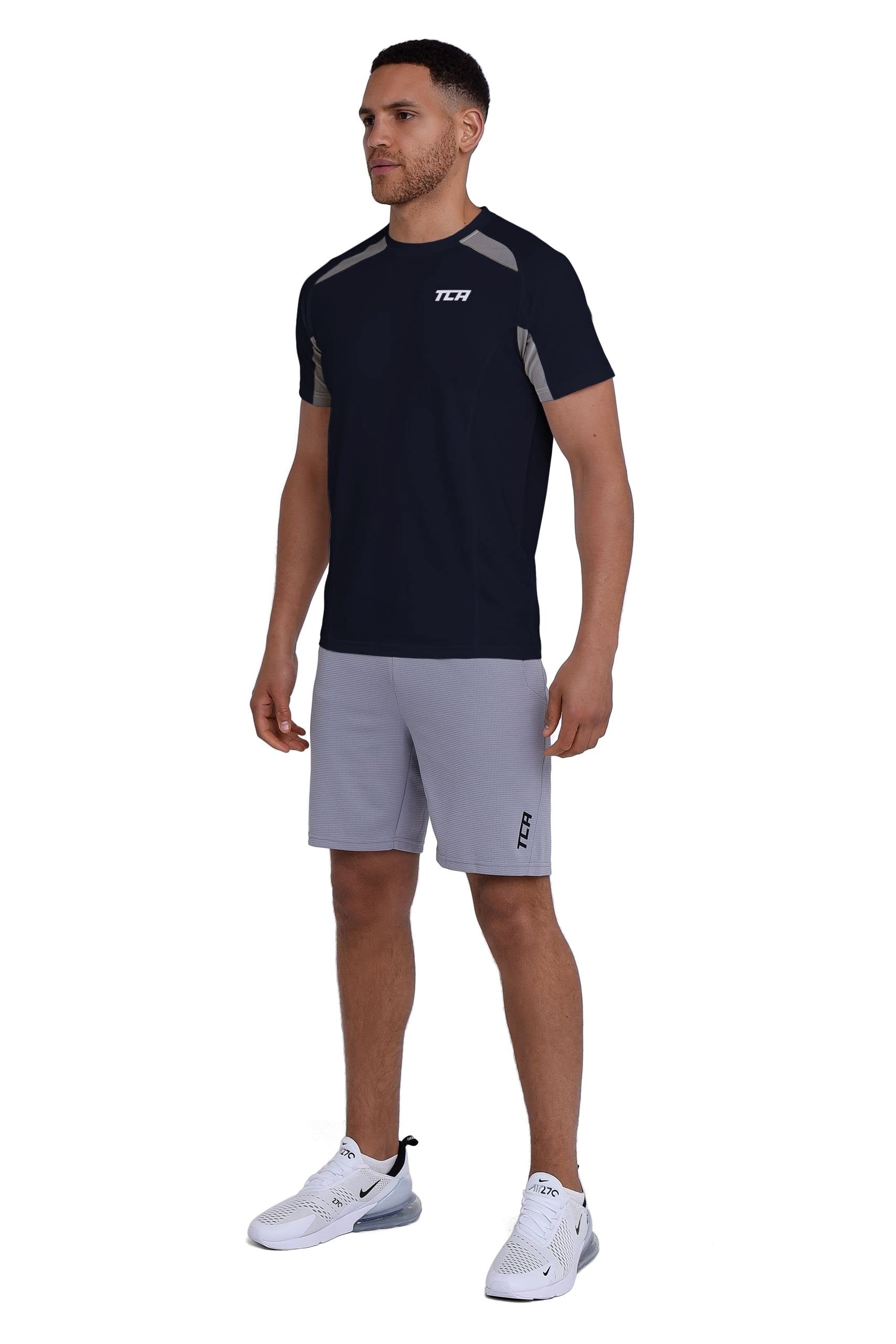 Men's Quick Dry Gym T-Shirt - Breathable Workout Shirt for Running & Training - Moisture Wicking Fitness Apparel - Perfect for Gym, Jogging & Outdoor Sports