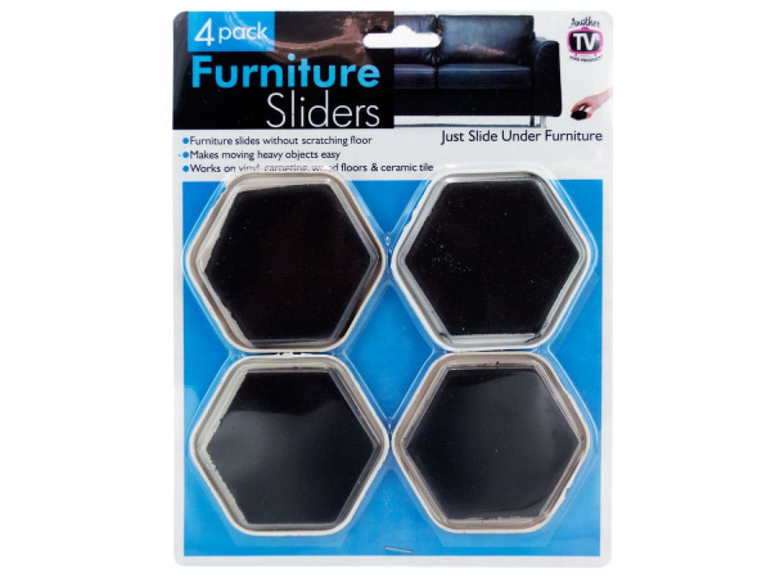 StarSun Depot 144-Piece Furniture Sliders Set - Heavy Duty Furniture Movers for Hardwood Floors & Carpets - Protect Floors & Reduce Noise - Ideal for Sofas, Tables, Beds & Home Office Furniture
