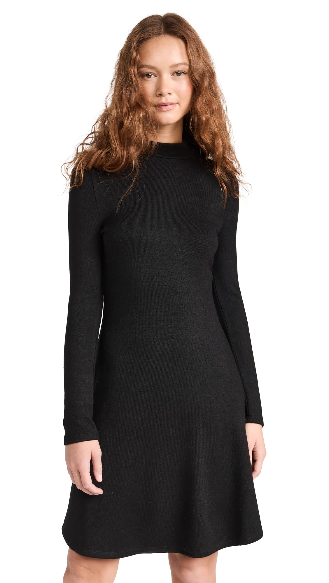 Vince Women's Long Sleeve Short Dress - Elegant Casual Mini Dress for Spring & Fall | Perfect for Office, Date Night & Weekend Outings