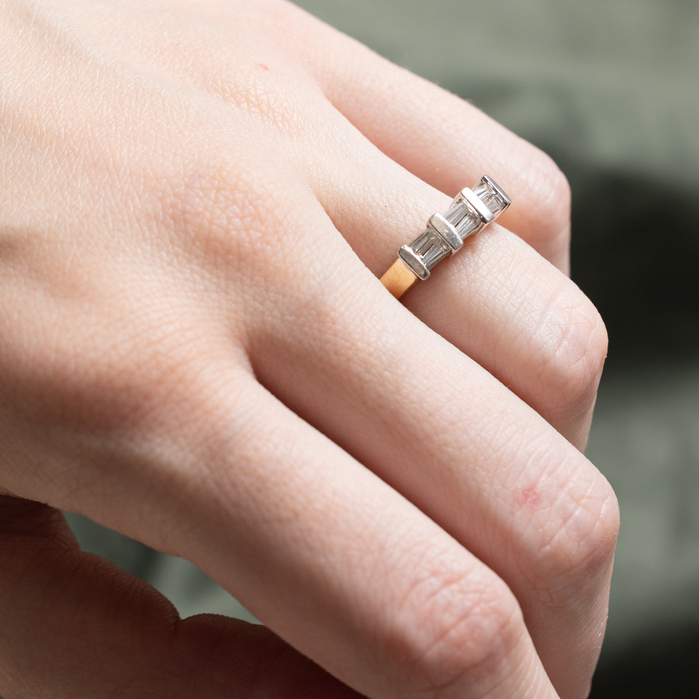 Elegant Channel Set Baguette Cut Diamond Ring | 0.40ctw | Size 5.75 | Perfect for Engagement, Wedding, Anniversary & Special Occasions