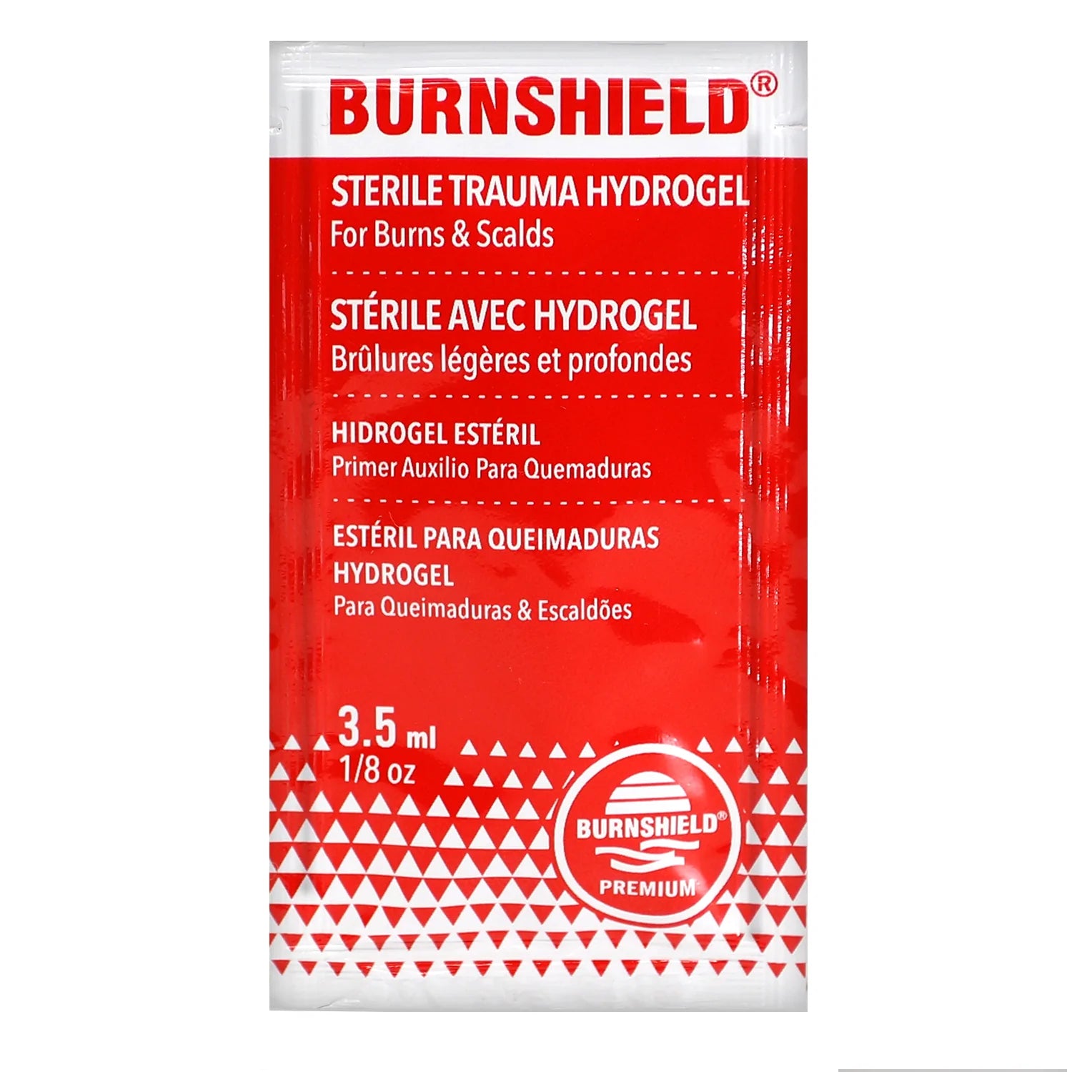 Burn Gel Packet – 3.5 mL First Aid Treatment for Minor Burns, Cuts & Scalds | Fast Pain Relief & Healing for Home, Kitchen, Camping & Emergency Kits