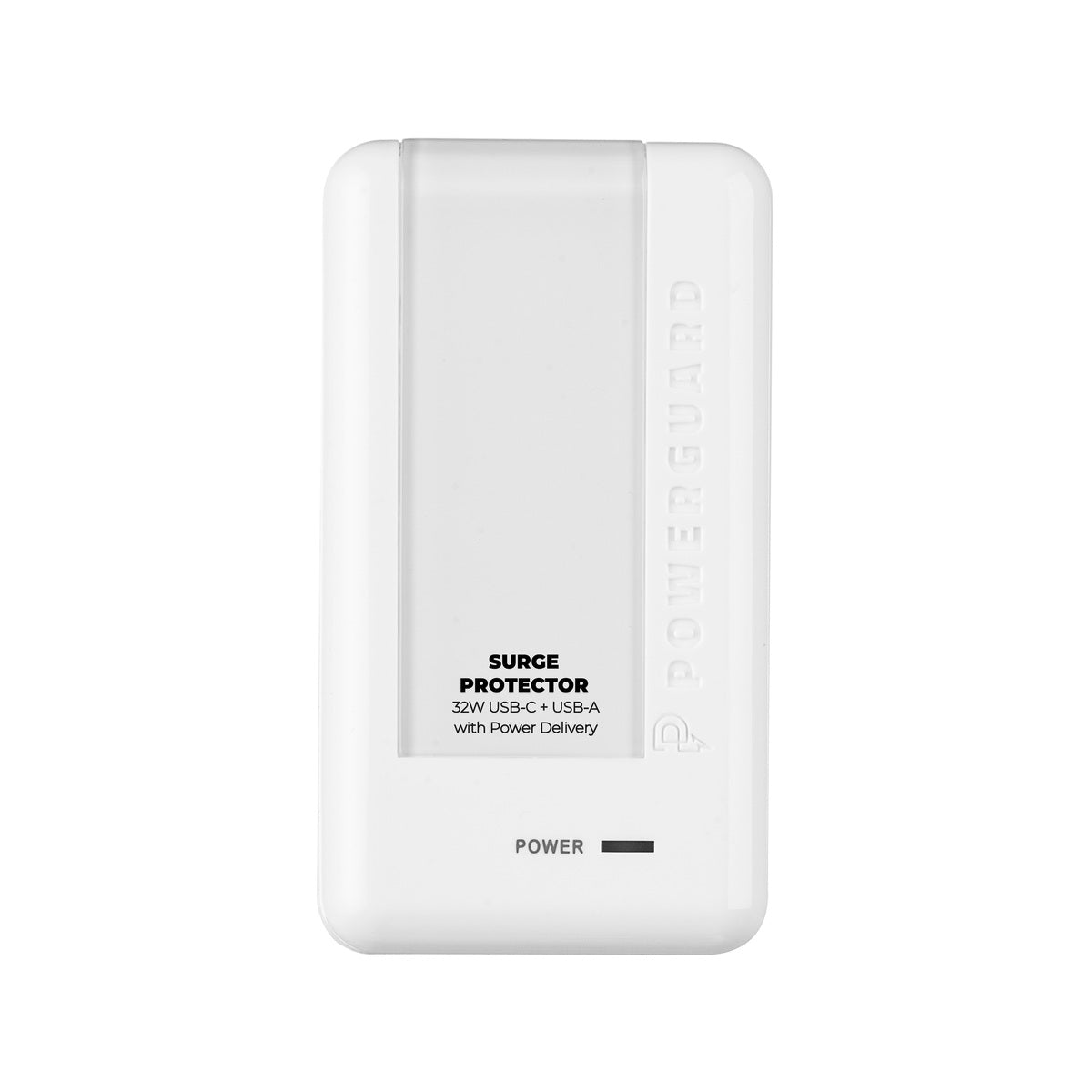 3sixT PowerGuard Surge Protector with 32W USB-C & USB-A Ports - Fast Charging for Phones, Tablets & Laptops - Perfect for Home, Office & Travel Use