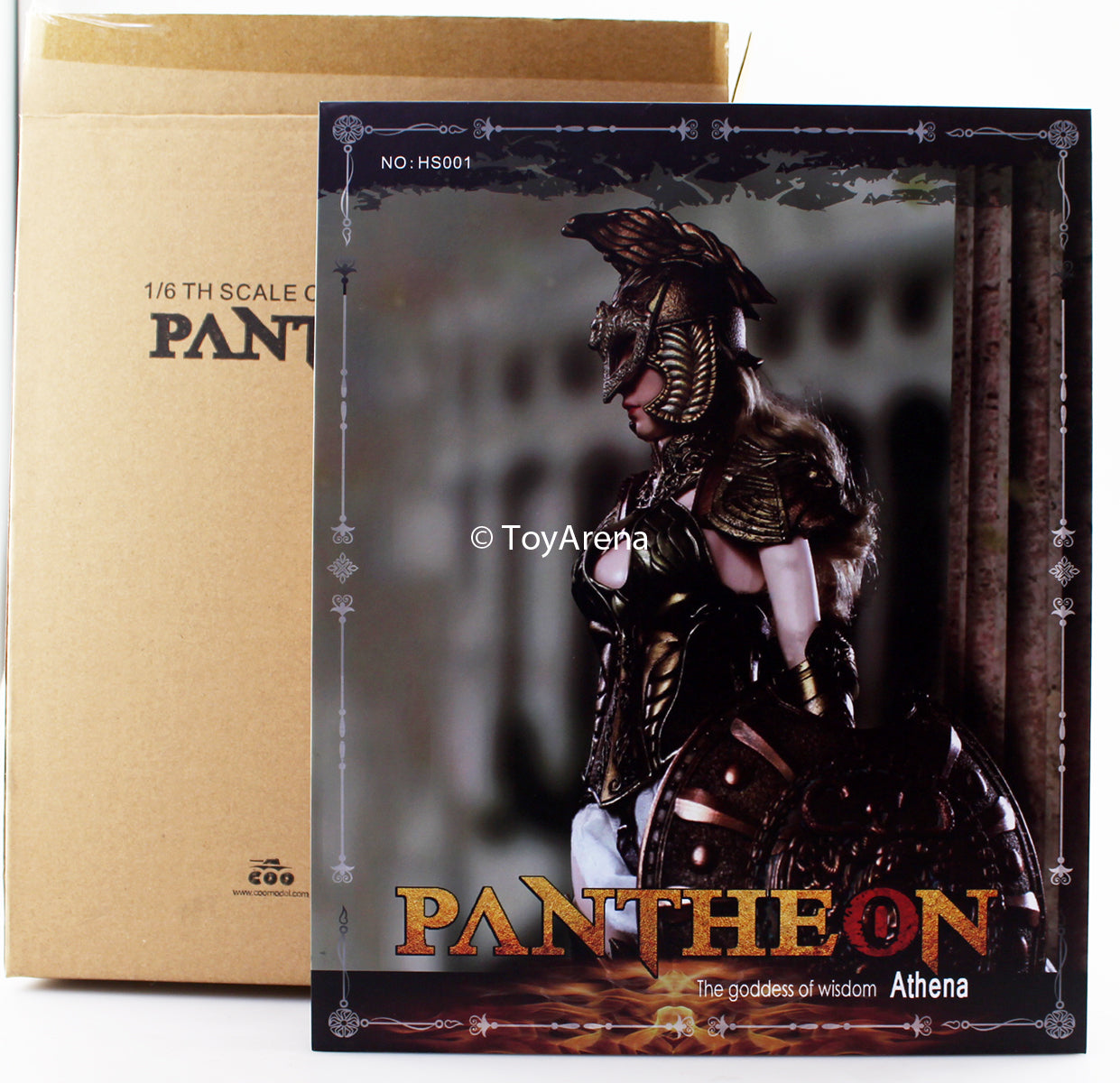 COO Model 1/6 Scale Pantheon Athena Goddess of Wisdom Collectible Figure - Perfect for Anime Fans, Mythology Enthusiasts & Home Decor Display