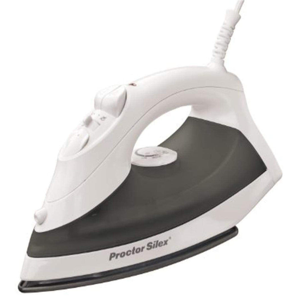 Proctor Silex 17202 Medium Steam Iron for Clothes - Perfect for Home, Travel & Quick Wrinkle Removal