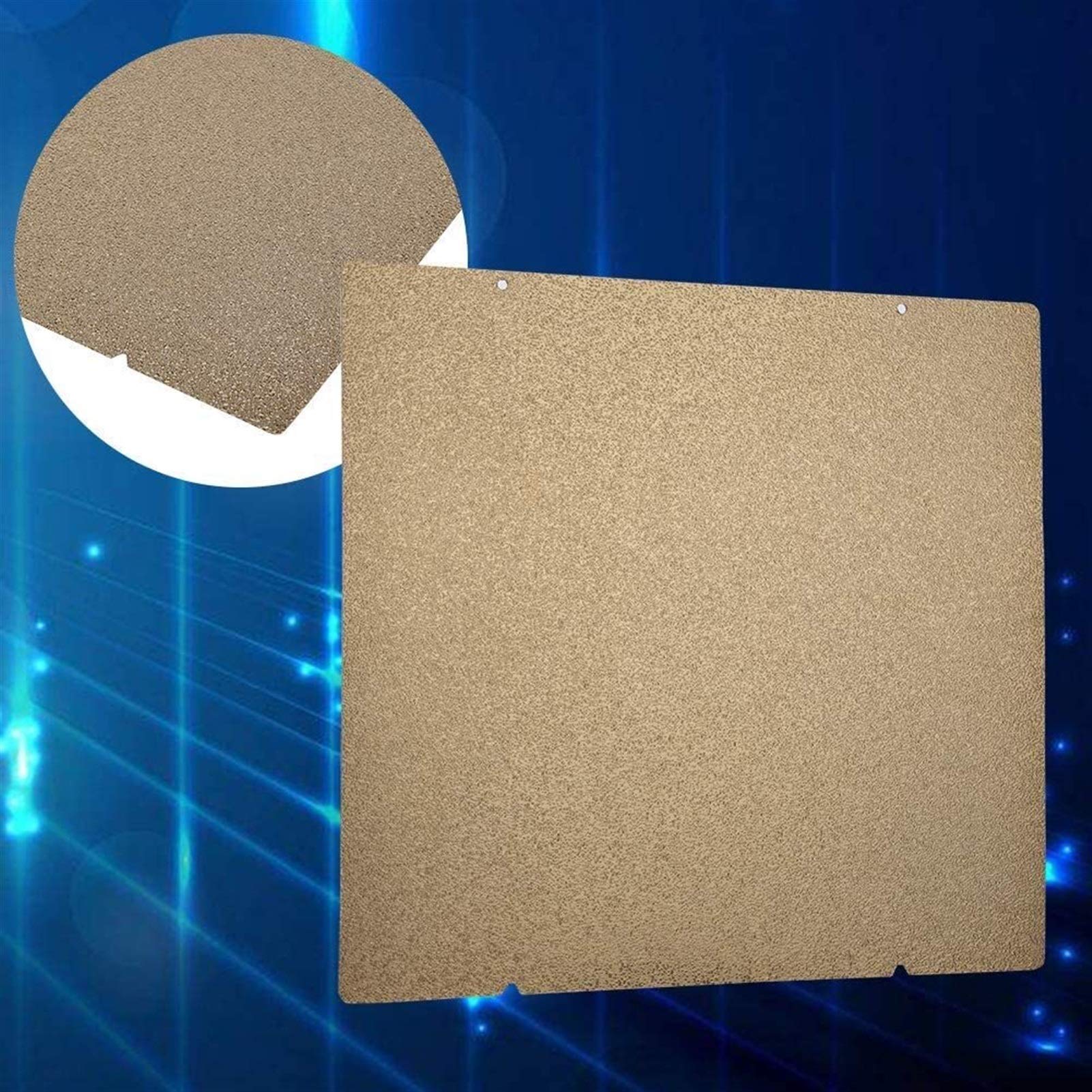 3D Printer Accessories - Double Sided Magnetic Flexible Steel Plate for Prusa i3 MK3S/MK2.5 Hot Bed | Textured & Smooth Build Surface | Perfect for ABS, PLA, PETG Printing | Home & Office 3D Printing Projects