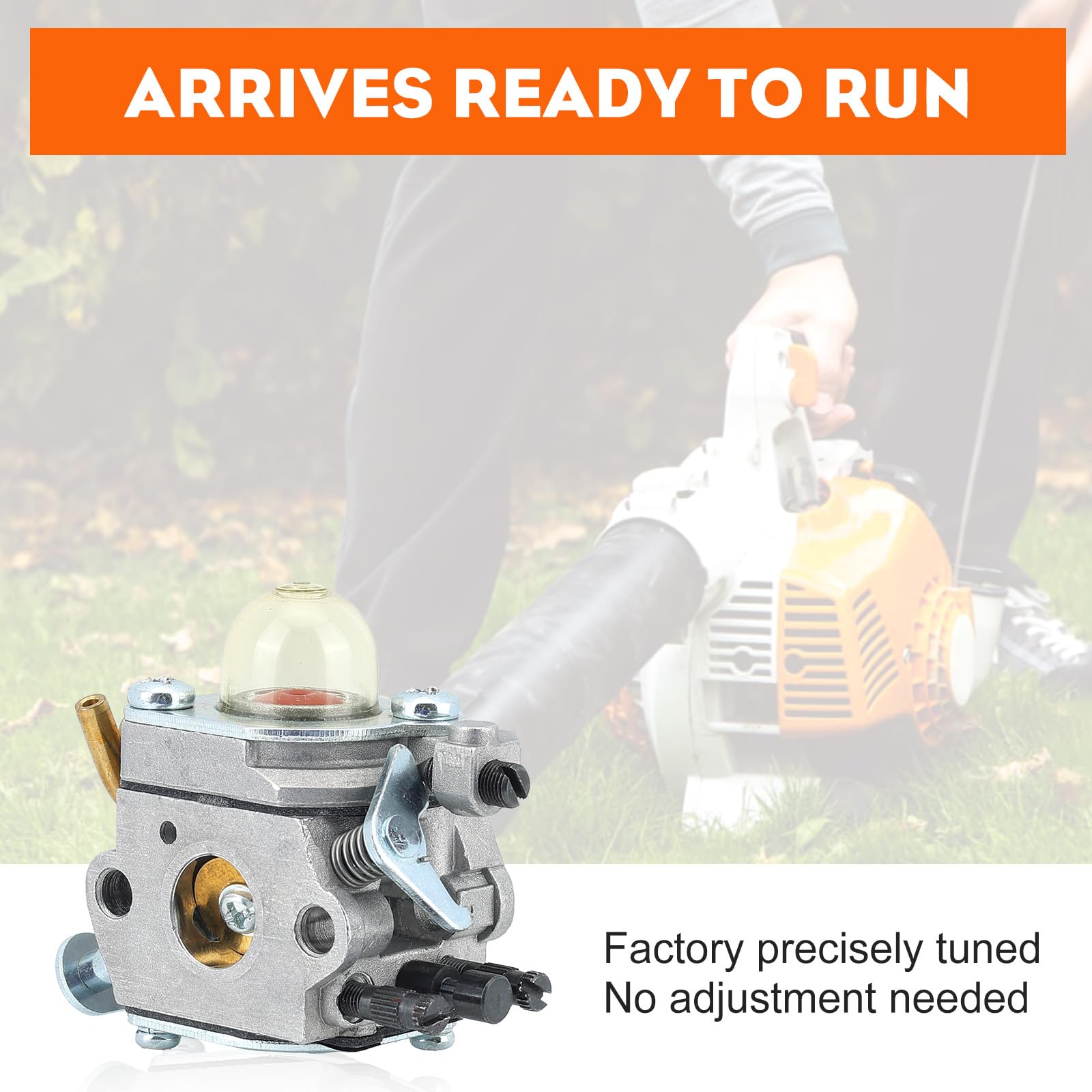 Hipa PB-2100 Carburetor Replacement Kit for Echo PB2100 PB-2155 Leaf Blower - Compatible with Zama C1U-K42 Series - Complete Maintenance Kit for Easy DIY Repair | Perfect for Yard Cleanup & Landscaping
