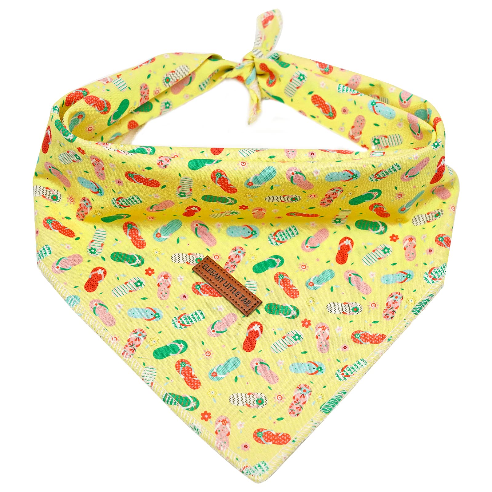 Elegant Adjustable Dog Bandana Scarf - Soft Summer Pet Bib for Medium & Large Dogs | Perfect for Outdoor Walks, Pet Parties & Photo Shoots