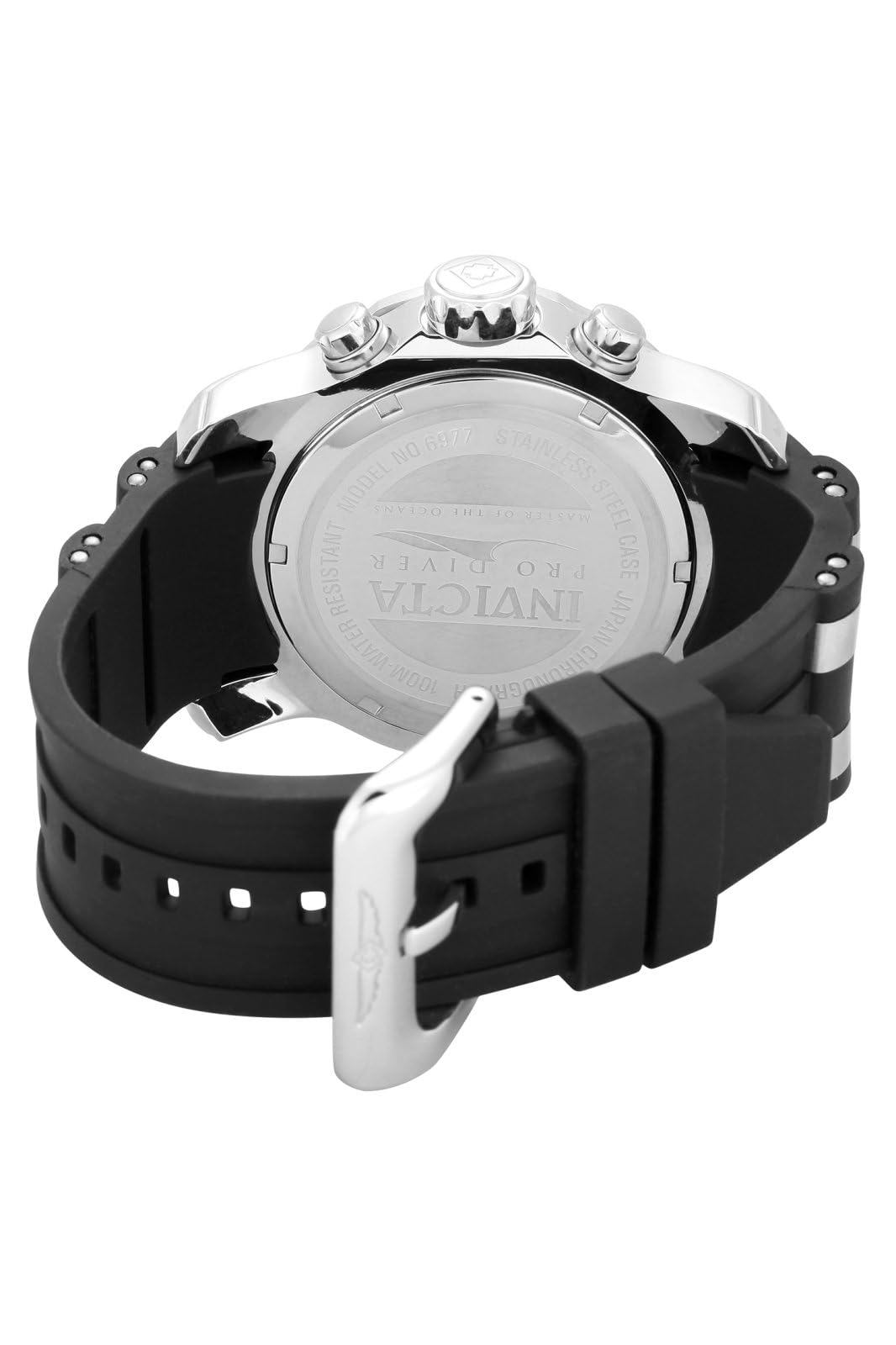 Invicta Men's Pro Diver Stainless Steel Quartz Watch - Waterproof, Shock Resistant, Date Display - Perfect for Diving, Swimming & Everyday Wear
