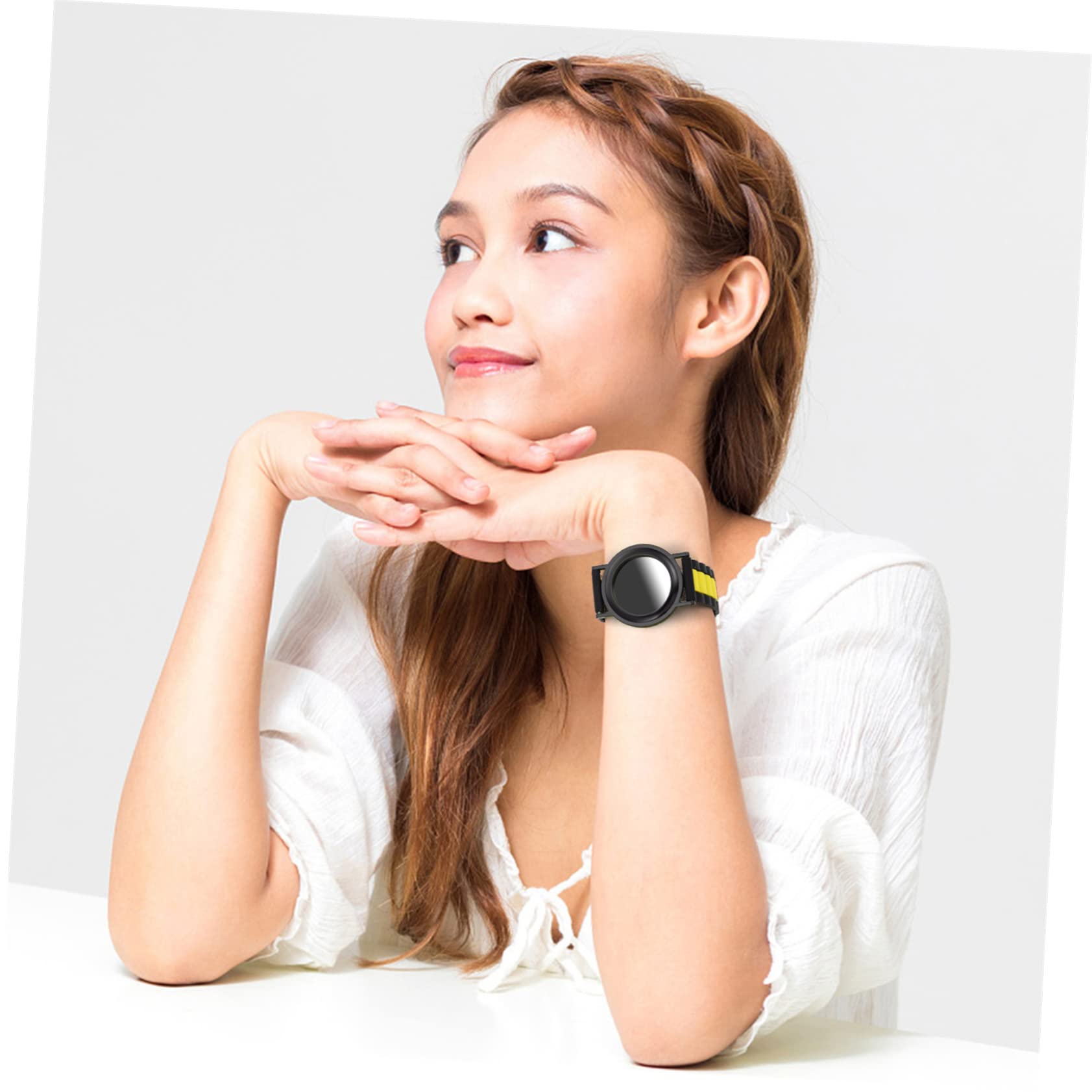 TINEASUR Silicone Wristband Strap for Smartwatch - Durable Watch Case Cover with Tracking Function - Perfect for Fitness, Running & Daily Activity Tracking