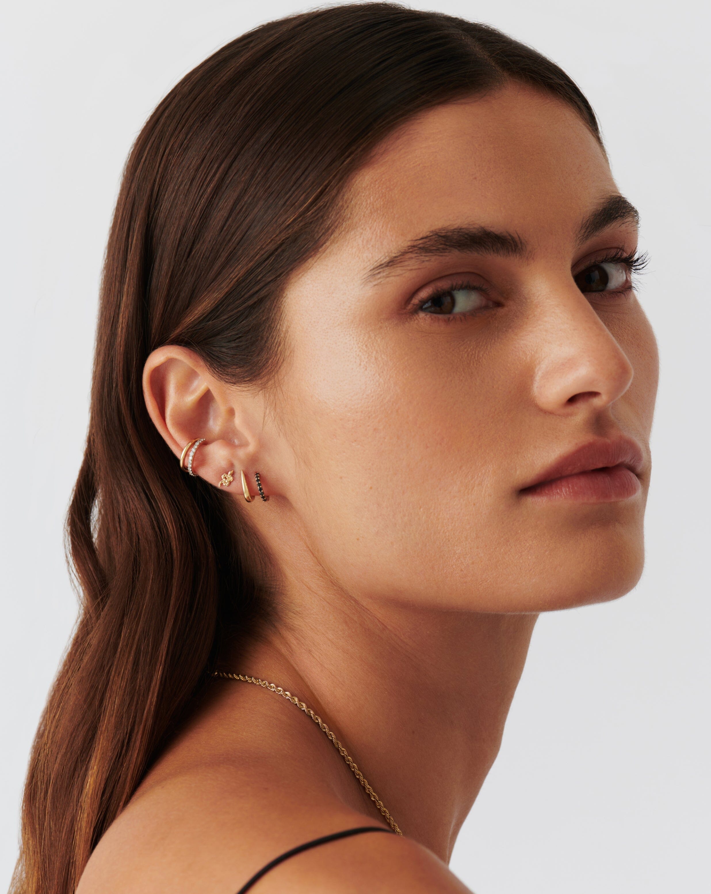 Fine Snake Single Stud Earring - Elegant Jewelry for Women | Perfect for Casual Wear, Parties & Gifts