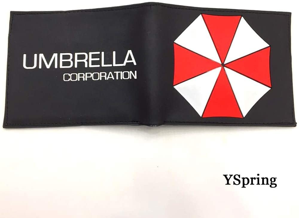 Resident Evil Anime Wallet - Umbrella Corp Design Card Holder for Men & Women | Stylish Anime Accessory for Cosplay, Gaming & Daily Use