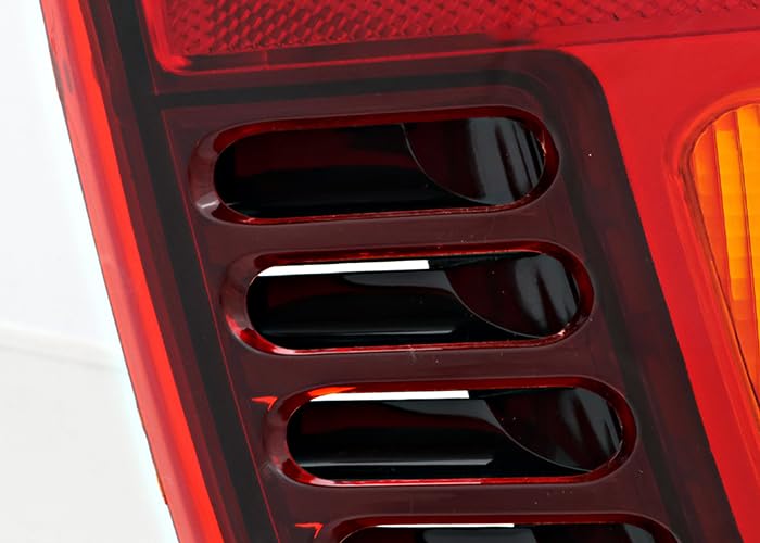 Jeep Grand Cherokee Tail Lights Lamps Set - Compatible with 2002 2003 2004 Models - Driver & Passenger Side Replacement - Perfect for Night Driving & Enhanced Vehicle Safety