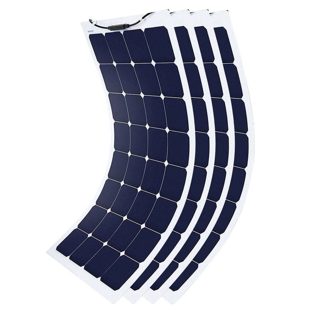 Acopower 110W Flexible Solar Panel Kit - 5 Pack (550W Total) for RV, Boat, Camping & Off-Grid Power