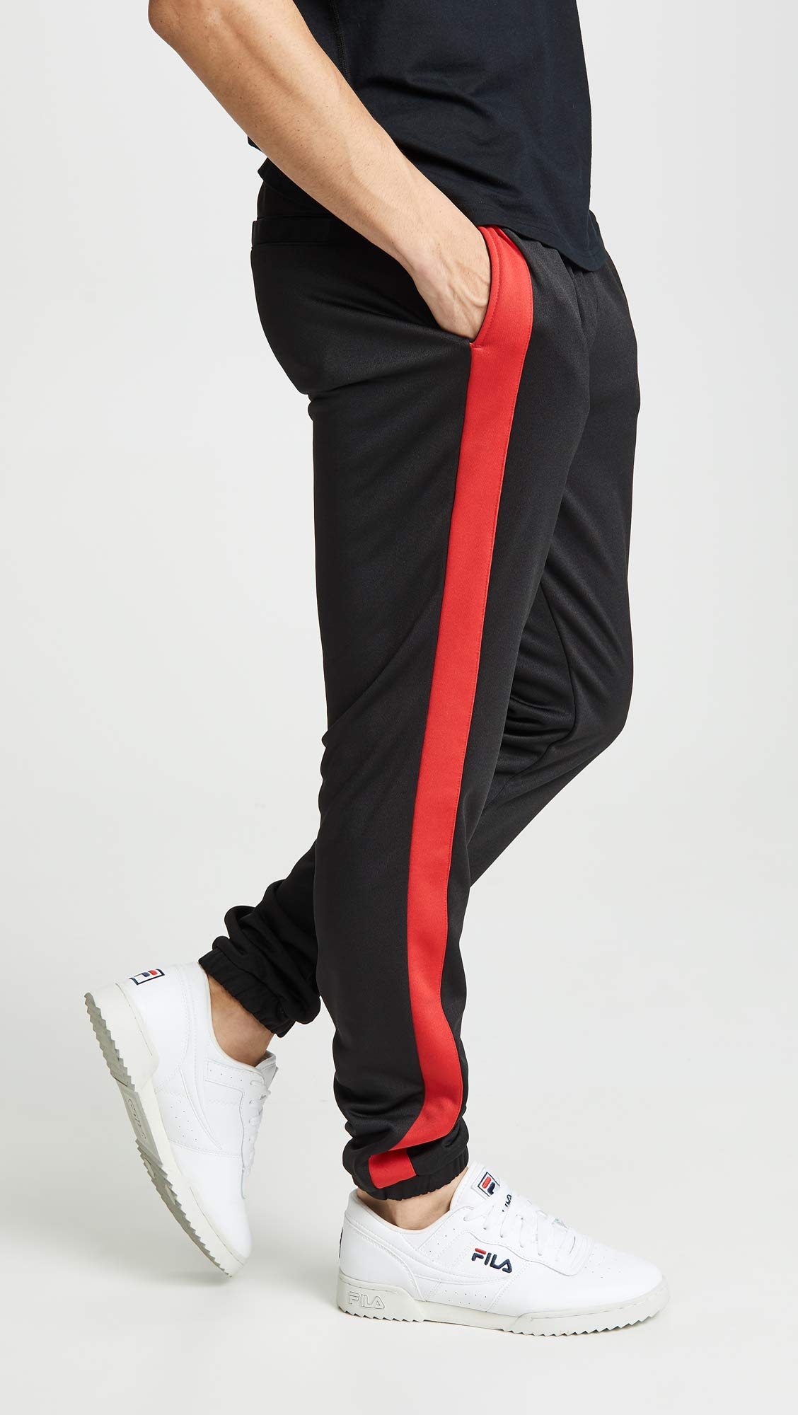 Fila Men's Renzo Jogger Pants - Comfortable Athletic Sweatpants for Running, Gym & Casual Wear | Lightweight & Breathable Workout Pants