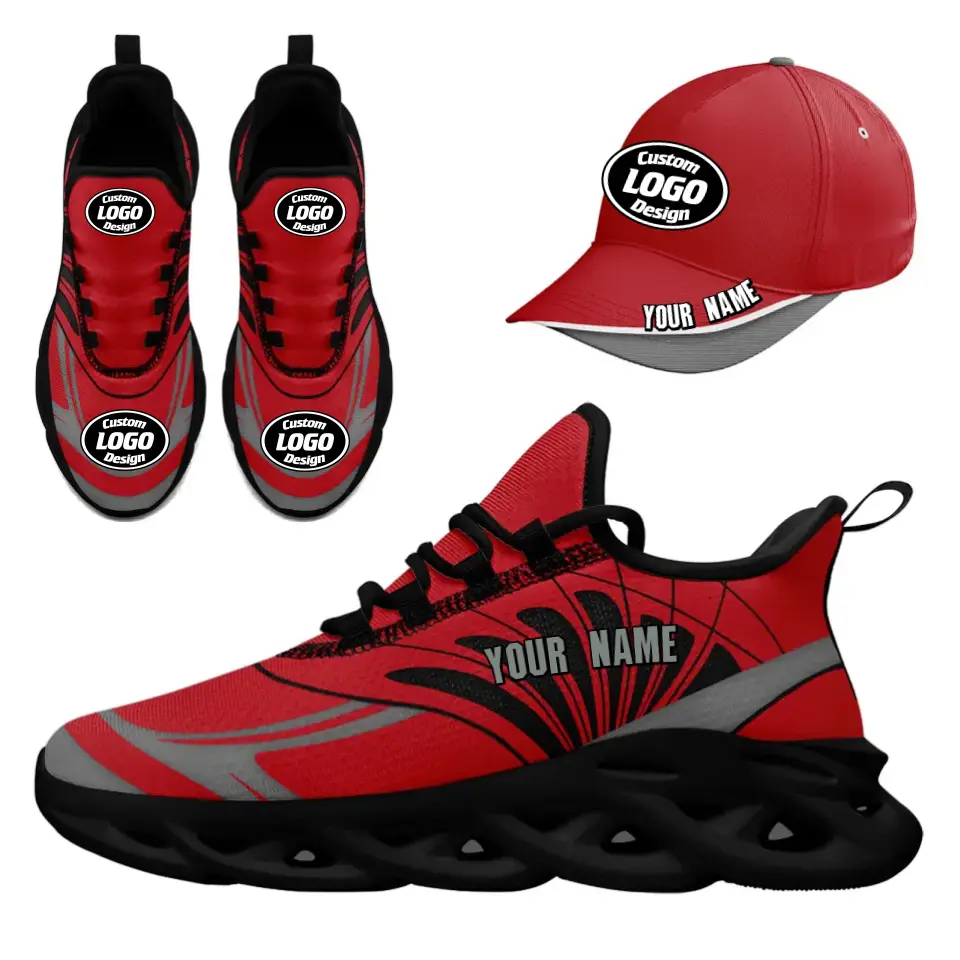 Custom Maxsoul Sneakers & Hat Combo Set - Personalized Athletic Shoes & Apparel for Gifts, Brand Promotions, Fan Festivals & Special Events | Perfect for Sports Enthusiasts, Corporate Giveaways & Music Festivals