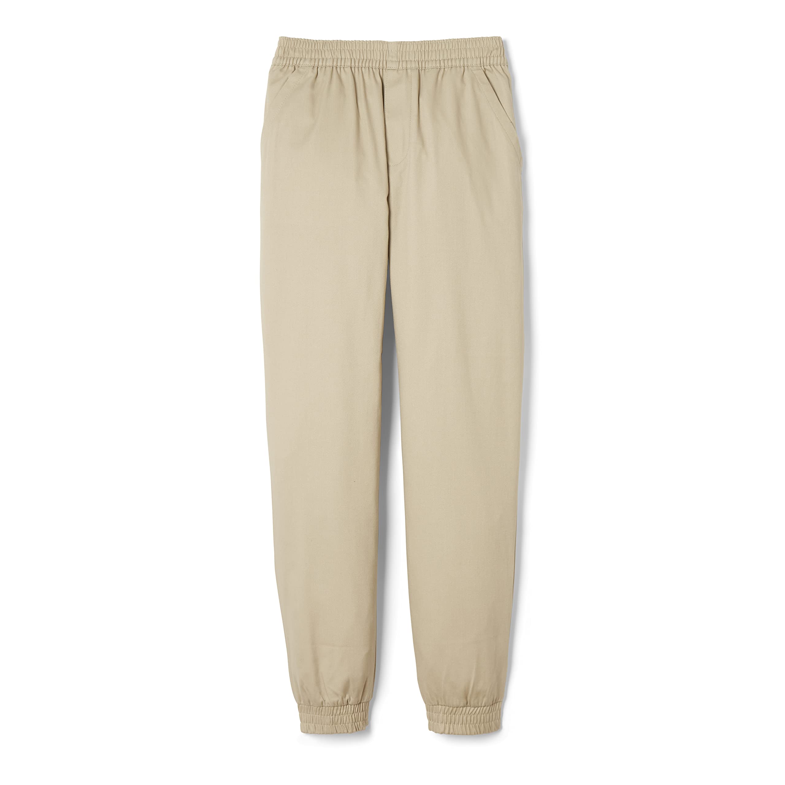 French Toast Boys' Twill Jogger Pants - Comfy Pull-on for Play & School