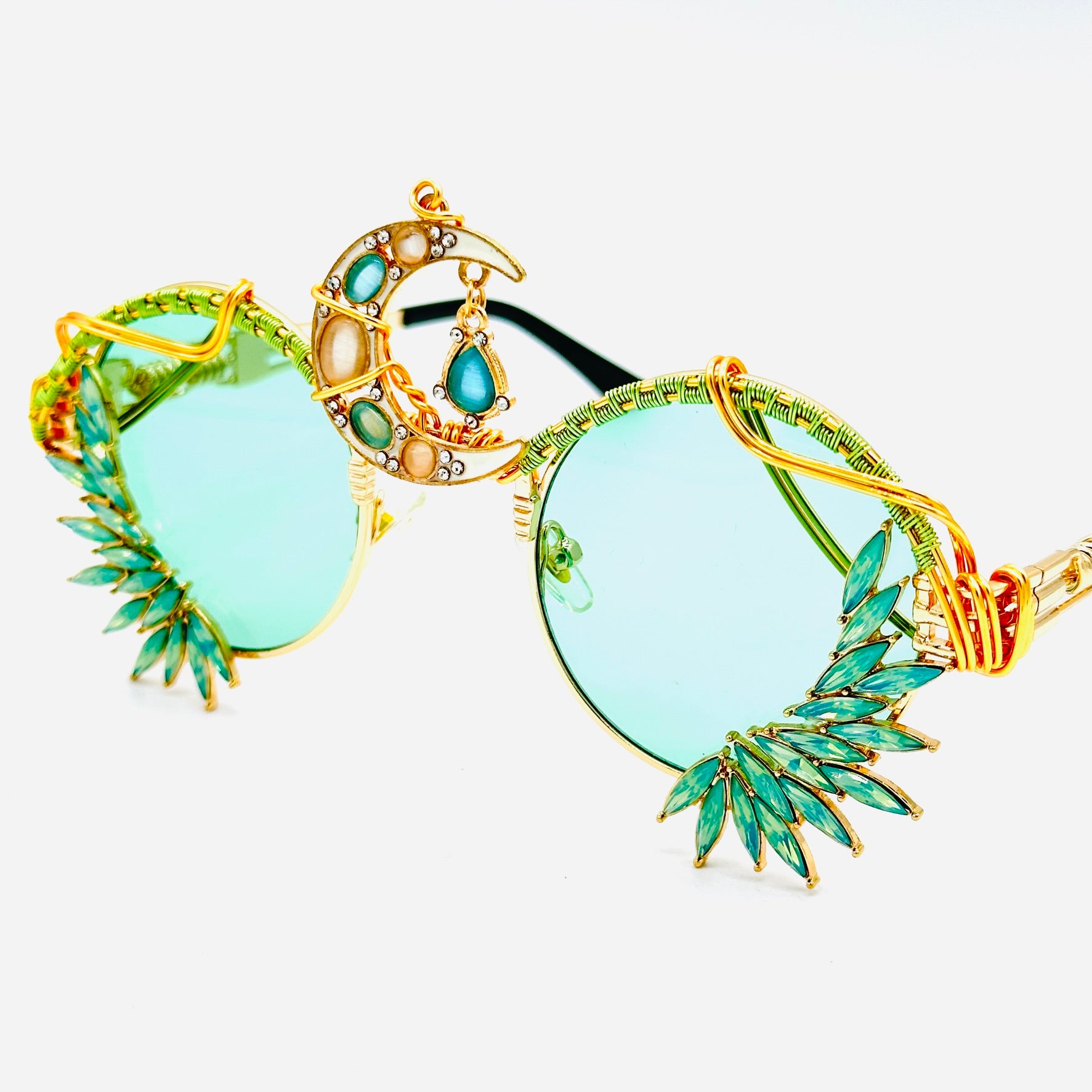 Limited Edition MiNTY MOONBEAM - Premium Handmade Jewelry for Women | Elegant Necklace for Date Night, Wedding & Special Occasions