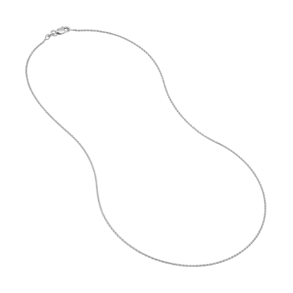 14K Gold Diamond Cut Wheat Chain Necklace - 16 Inch Dainty & Elegant Jewelry for Women, Perfect for Everyday Wear, Special Occasions & Gifts