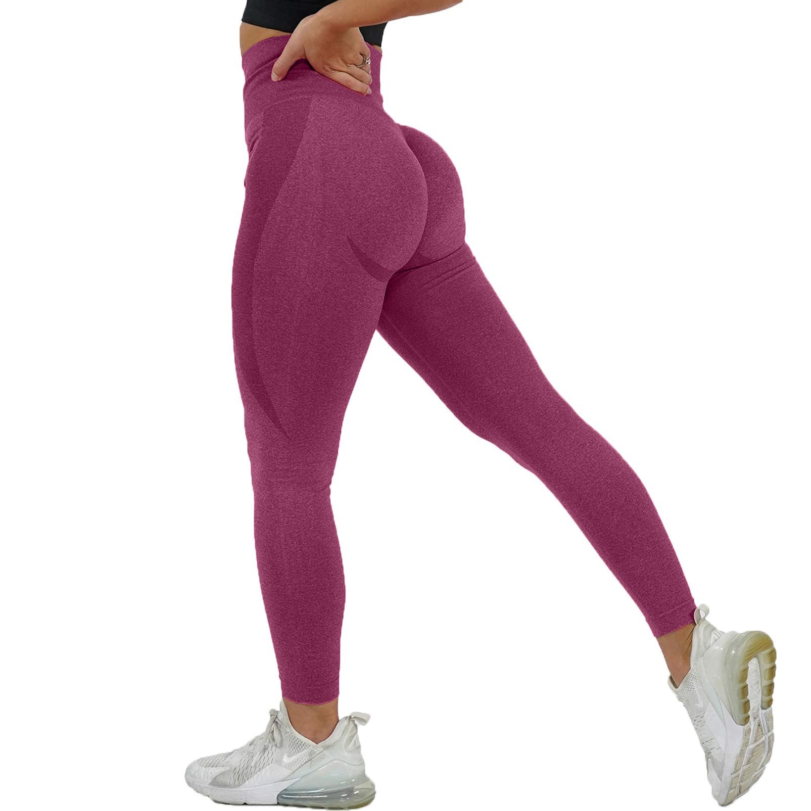 SENBAN High Waisted Yoga Pants for Women - Seamless Workout Leggings with Tummy Control, Gym & Running Tights - Perfect for Yoga, Pilates, Fitness & Everyday Wear