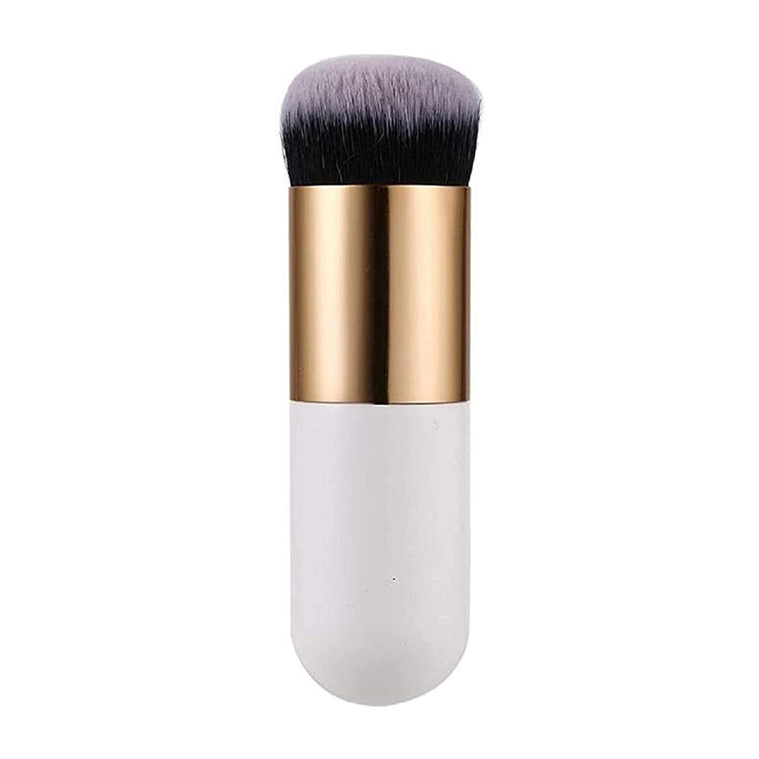Sunaina Professional Makeup Brush Set - Foundation & Blusher Brush for Flawless Face Powder Application - Ideal for Personal & Professional Makeup Artists (White, Pack of 1) - Perfect for Contouring, Highlighting & Everyday Makeup Routine