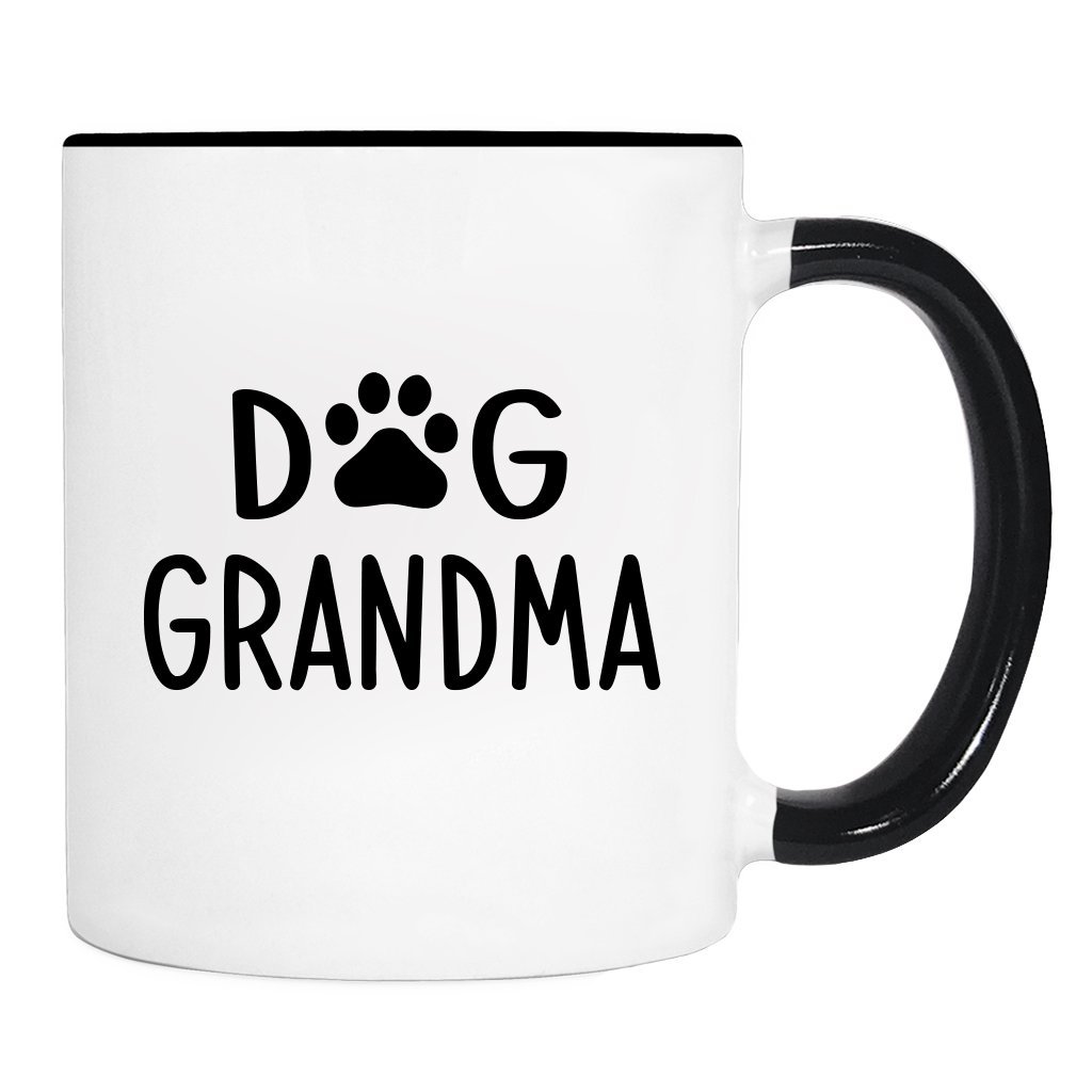 Funny Dog Grandma Coffee Mug - Best Gift for Dog Lovers - Cute Ceramic Cup for Tea & Coffee - Perfect for Birthdays, Mother's Day & Pet Lovers