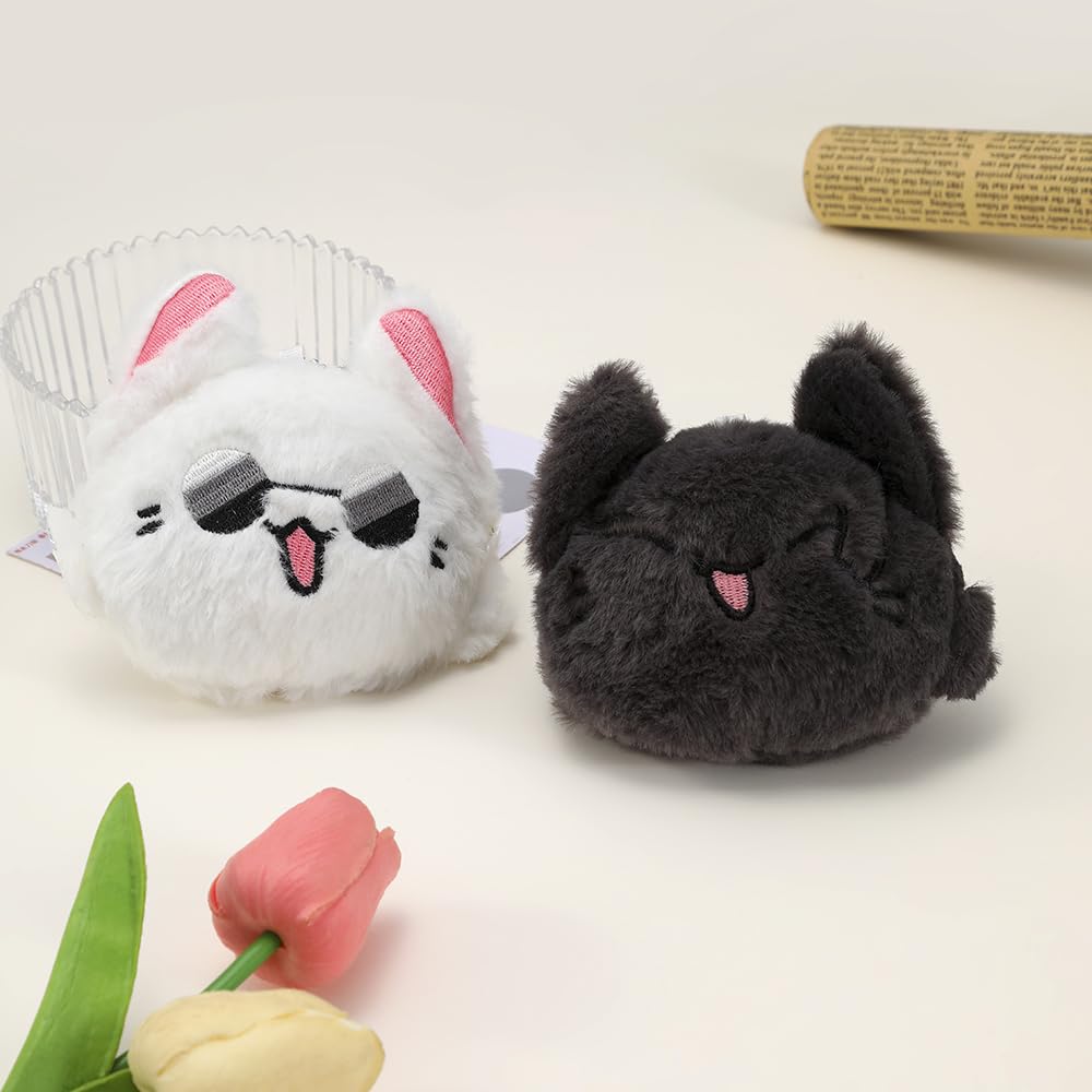 JJK Inspired Geto Keychain Plush - Anime Keyrings for Best Friend, Perfect for Backpacks, Gifts, and Cosplay Accessories