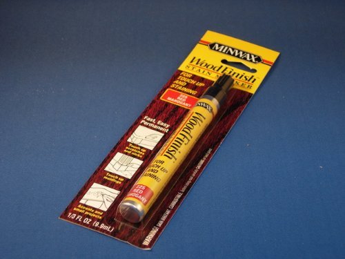 Wood Stain Marker - Red Mahogany Wood Finish Pen for Furniture Repair & Touch Up | DIY Woodworking, Cabinets, Floors & Craft Projects