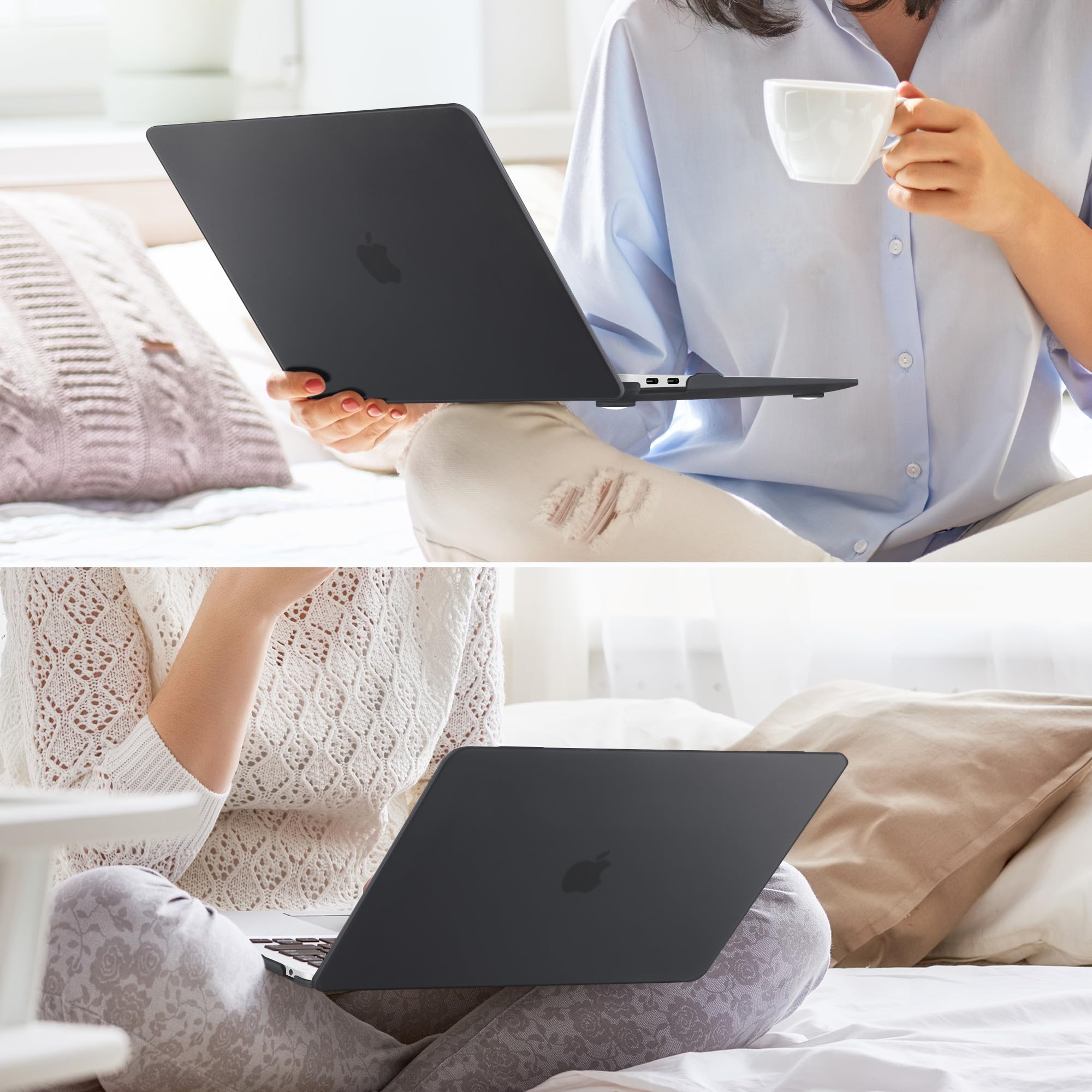 May Chen MacBook Air 13 Inch Case (2020 2019 2018 Release) - Slim Hard Plastic Protective Shell Cover Compatible with MacBook Air 13