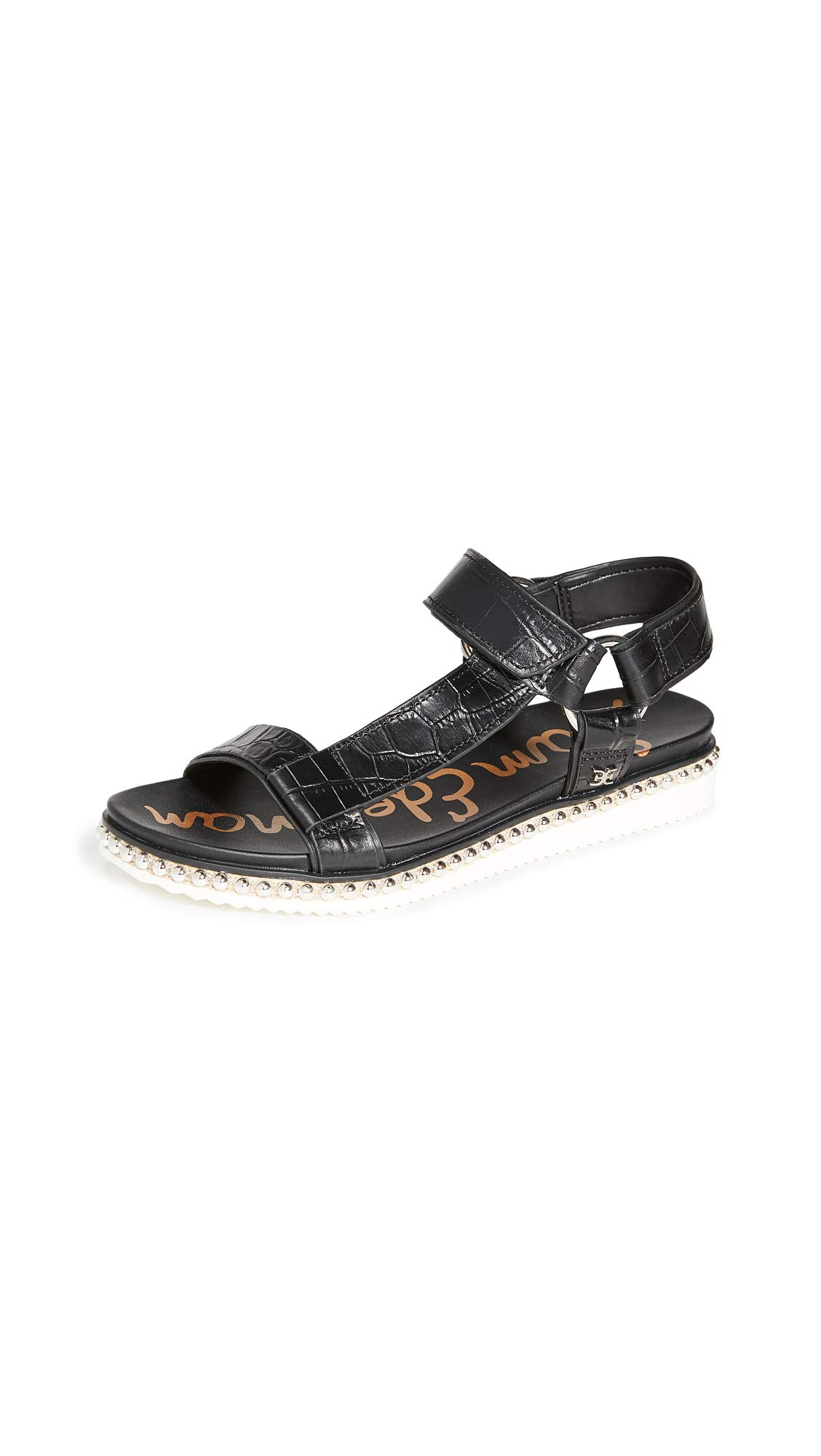 Sam Edelman Women's Annalise Comfortable Leather Slide Sandals - Perfect for Summer, Beach, and Casual Outfits