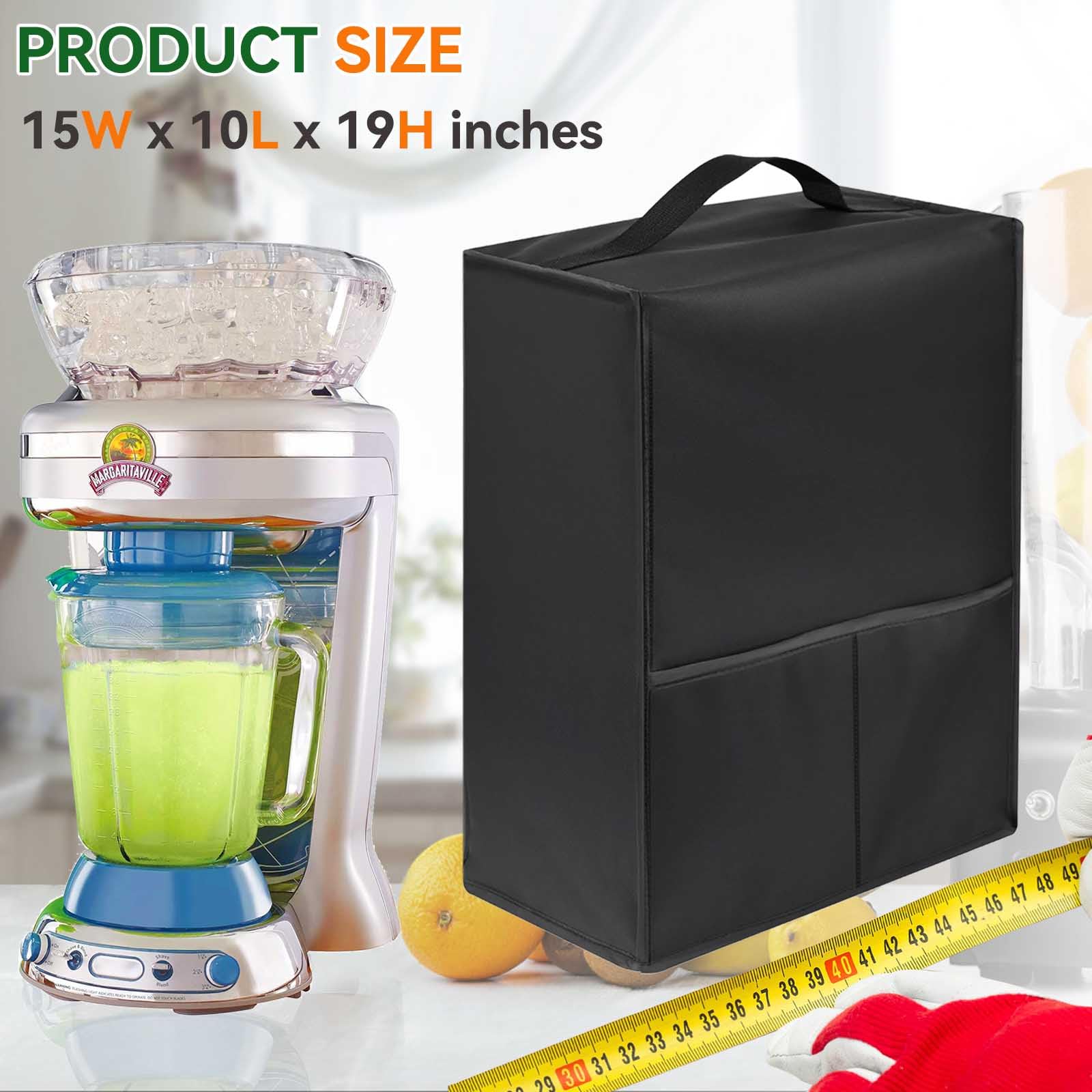 5-Pack Smoothie Maker Dust Cover - Dustproof Frozen Beverage Blender Cover for Margaritaville Key West, Compatible with Frozen Margarita Maker, Blender, Shaved Ice Machine - Perfect for Home Bars, Restaurants & Outdoor Parties