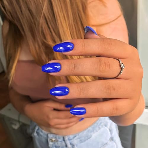 coffin glossy blue