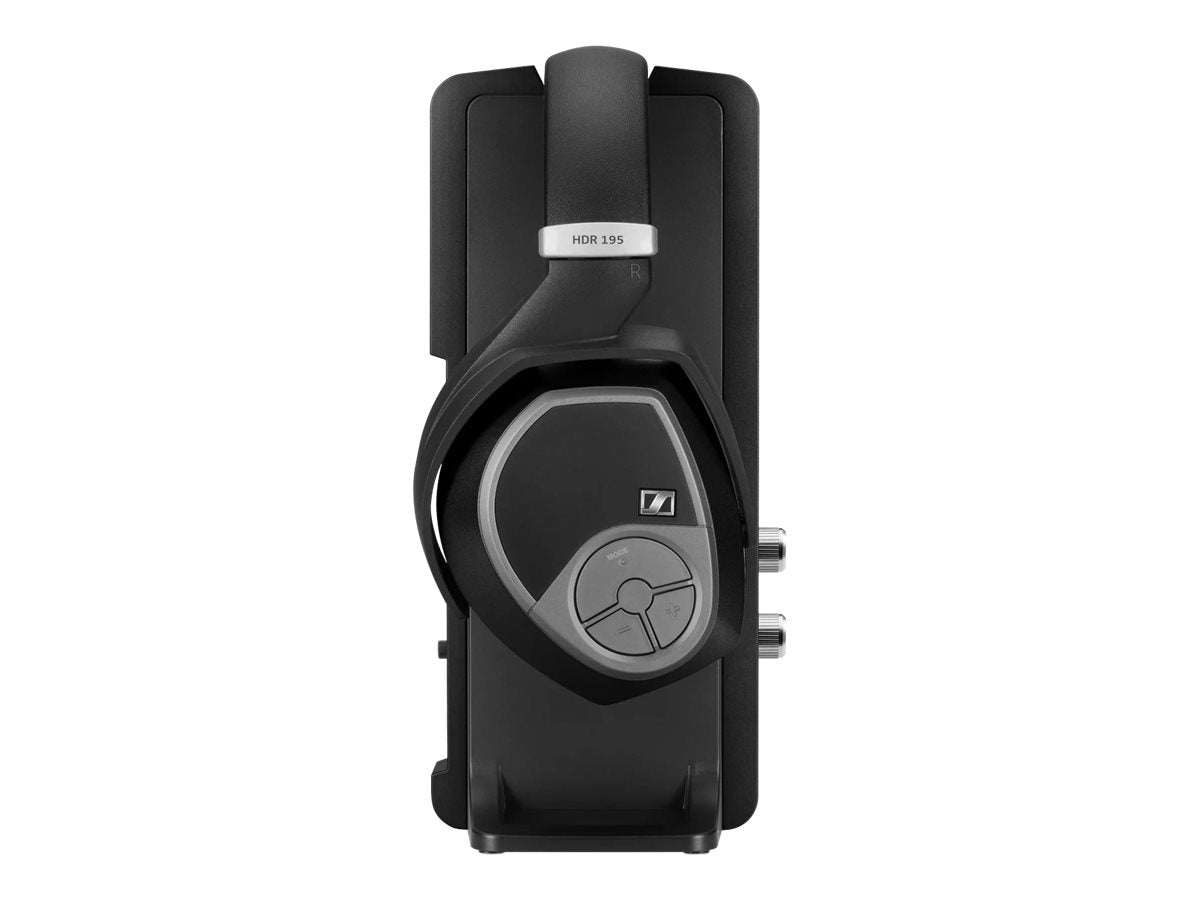 Sennheiser RS 195 Wireless Headphones - Premium Over-Ear RF Headset with Digital Sound, 3D Audio & 20-Hour Battery Life - Perfect for Home Theater, Gaming & Music Listening