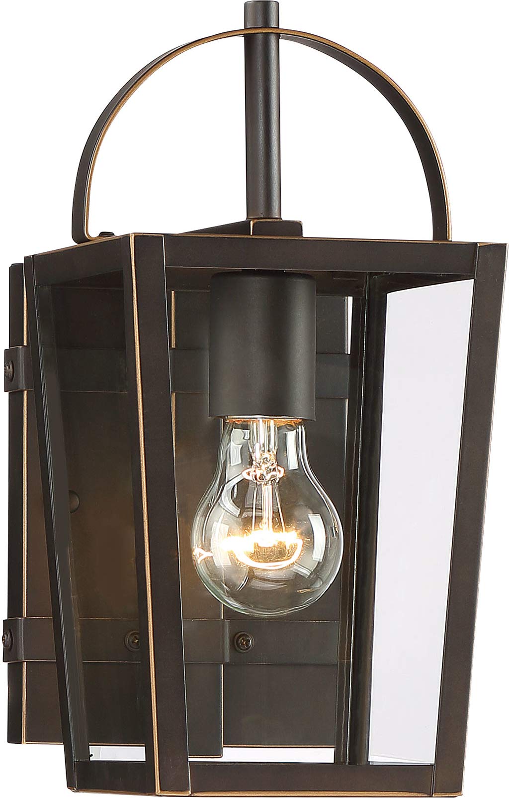 Minka Lavery 72721-143C Rangeline Outdoor Wall Sconce Light Fixture - 1-Light Oil Rubbed Bronze Exterior Lighting (11