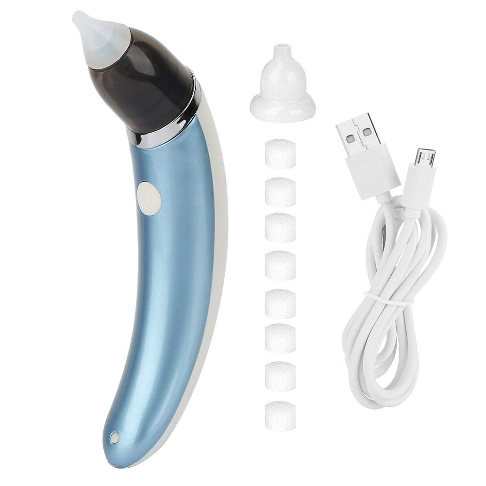 Electric Baby Nasal Aspirator - Battery Operated Newborn Nose Cleaner for Infants | Gentle Snot & Mucus Suction Device | Perfect for Congestion Relief & Nasal Hygiene Care
