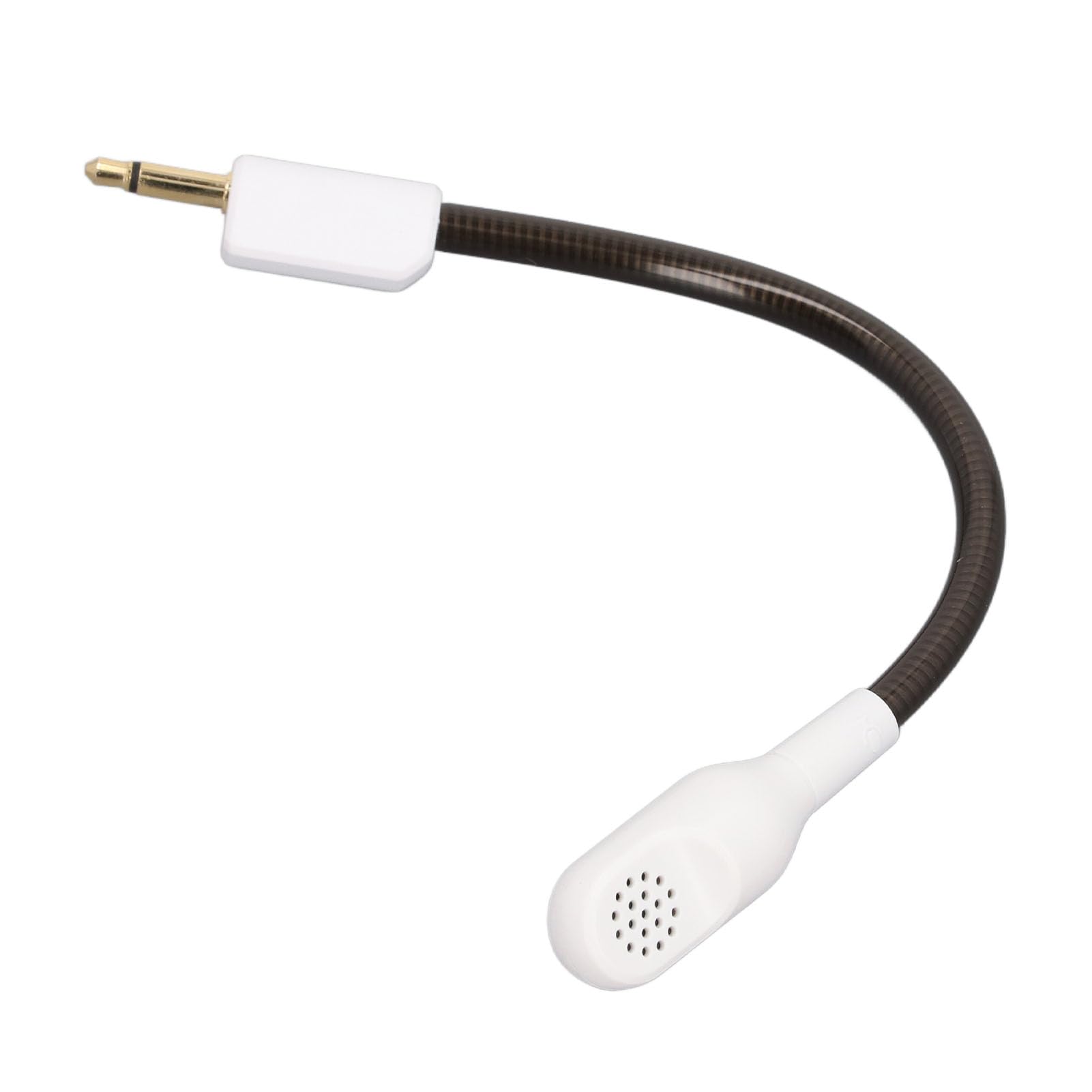 Replacement Microphone for Razer BlackShark V2 & BlackShark V2 Pro Wireless Gaming Headset - 3.5mm Noise Cancelling Boom Mic (White) - Perfect for Gaming, Streaming & Online Meetings