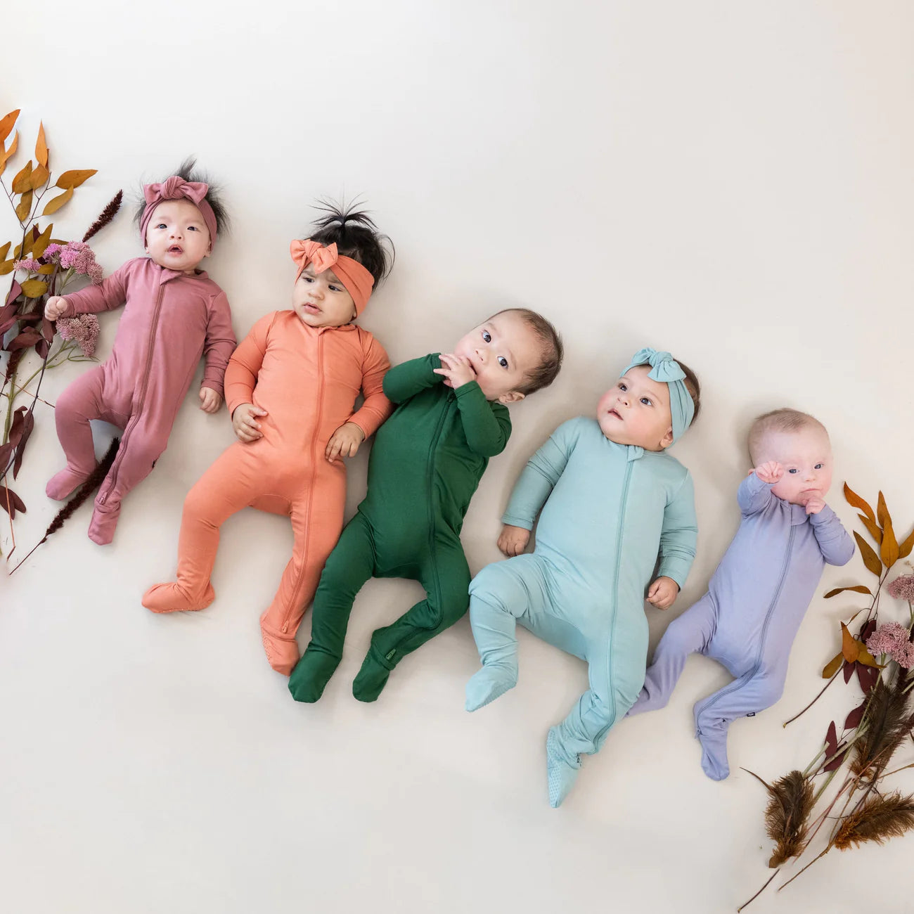 Soft Zippered Footie Pajamas for Babies - Cozy Forest Animal Print One-Piece Sleepwear for Newborns & Toddlers - Perfect for Bedtime, Naptime & Winter Outfits