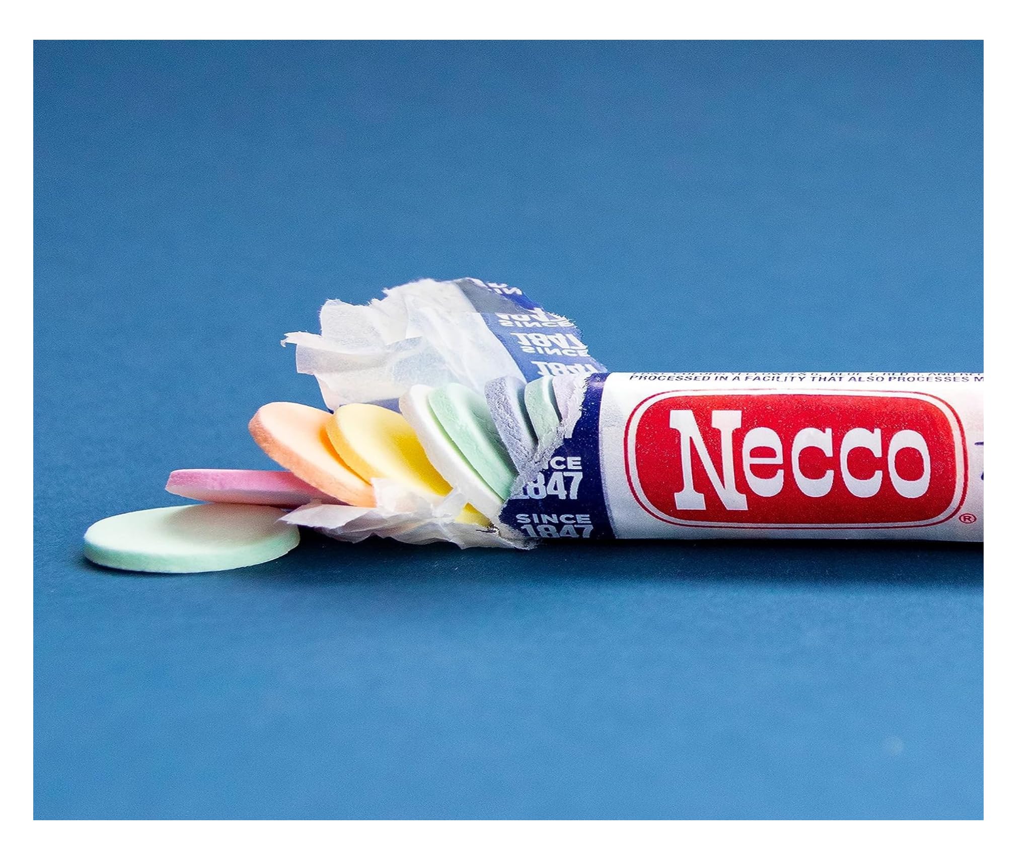 Necco Wafers Variety Pack - 12 Rolls (6 Chocolate & 6 Assorted Flavors) | Original Wafer Candy | Classic American Treat for Parties, Gifts & Nostalgic Snacking