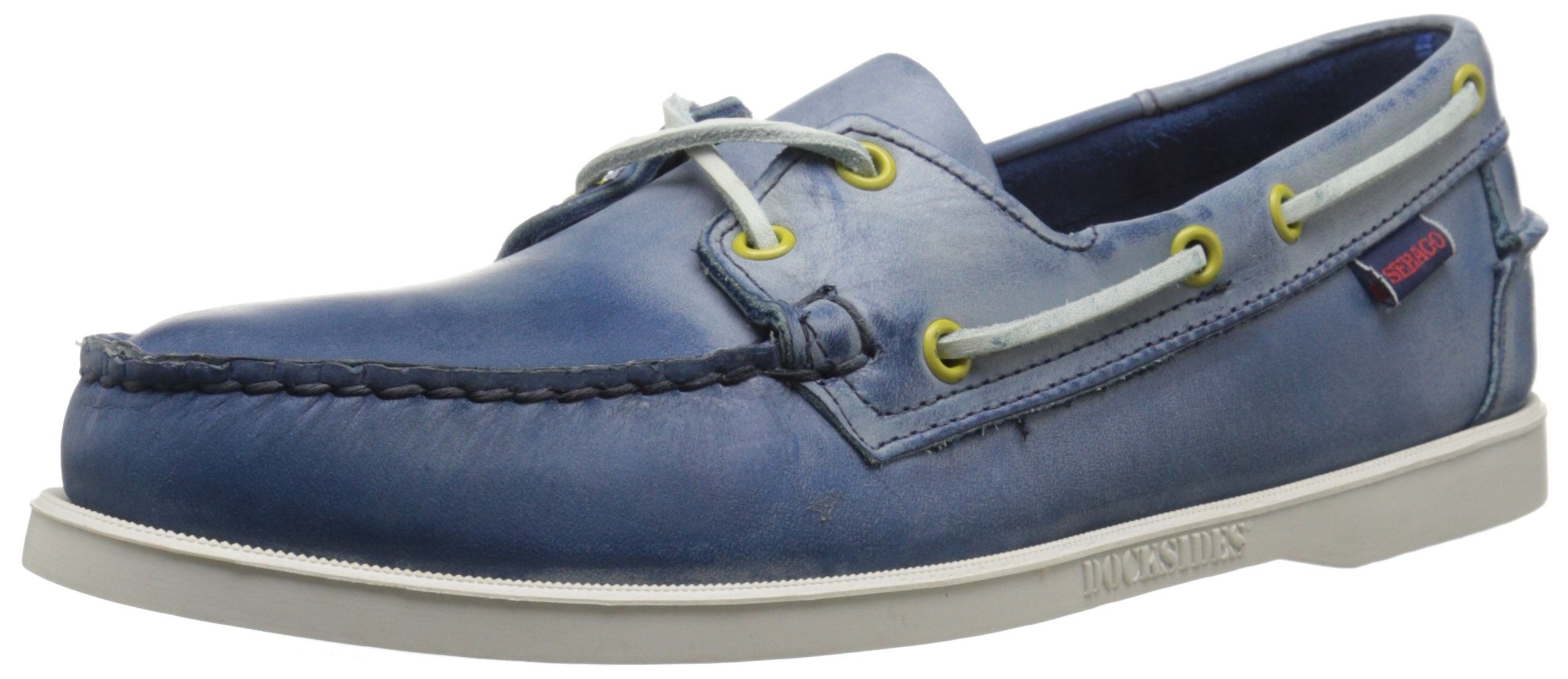 Sebago Men's Docksides Boat Shoes - Classic Leather Slip-On Deck Shoes for Men | Comfortable & Stylish for Sailing, Boating, and Casual Wear