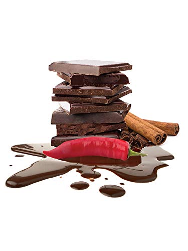 Chuao Chocolatier Spicy Maya Dark Chocolate Mini Bars - Gourmet Artisan Chocolate with Cinnamon & Cayenne Pepper | European-Style No Preservatives | 100-Pack for Holiday Gifts, Christmas, Valentine's Day, Corporate Gifts | Perfect for Chocolate Lovers, Dessert Platters & Party Favors