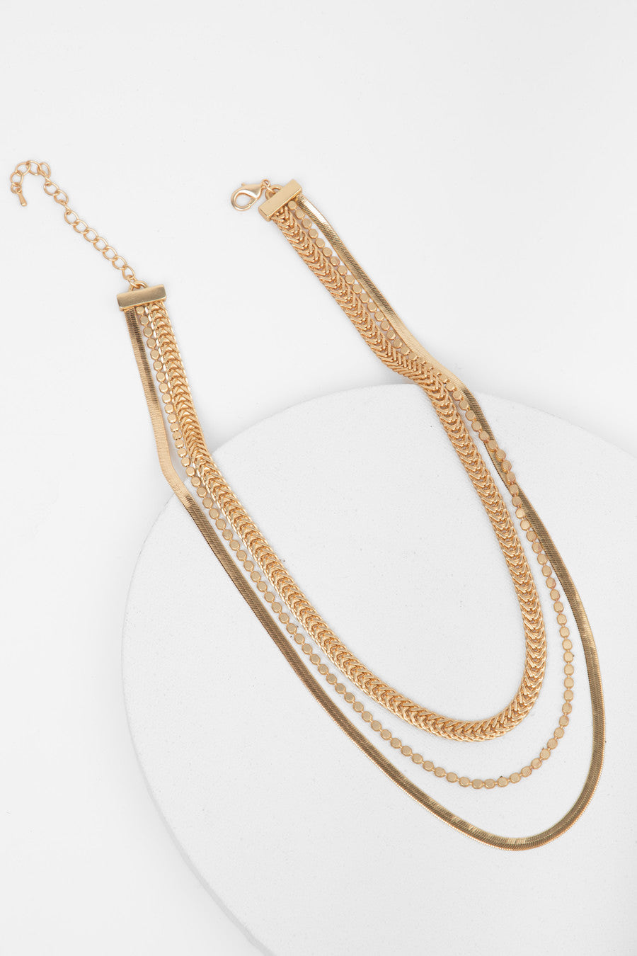 Multi Layer Gold Chain Necklace for Women - Elegant Layered Gold Plated Necklace Jewelry Gift for Birthday, Anniversary & Party | Perfect for Daily Wear, Date Night & Special Occasions