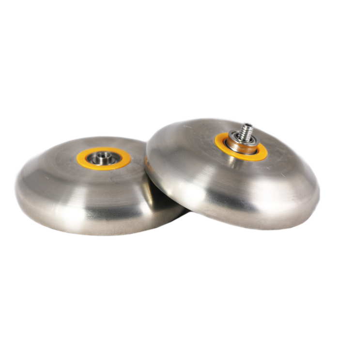 YoYoFactory TITANIUM (Ti) Confusion Professional Yo-Yo - High Performance Metal Yoyo for Advanced Players - Perfect for Competition, Tricks & Skill Development