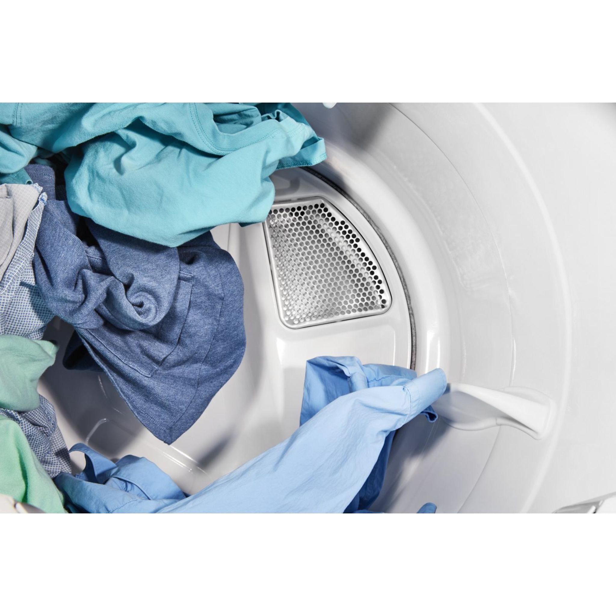 Amana NGD5800HW White Gas Dryer - High Efficiency, Large Capacity for Home Laundry - Perfect for Families & Heavy Loads