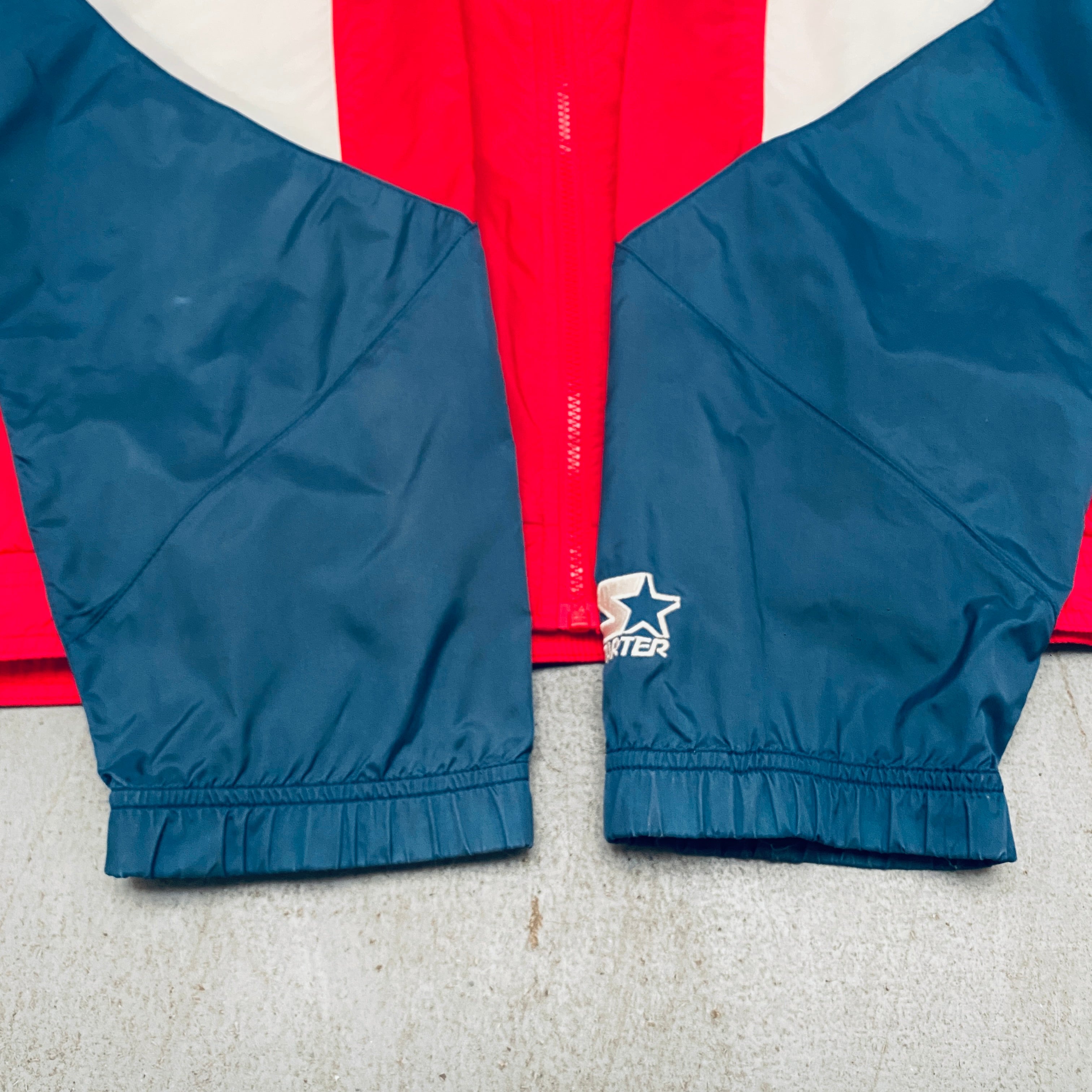 St. Louis Cardinals 1990s Full Zip Starter Windbreaker Jacket - Vintage MLB Baseball Fan Apparel for Men & Women - Perfect for Games, Tailgating & Casual Wear (Large)