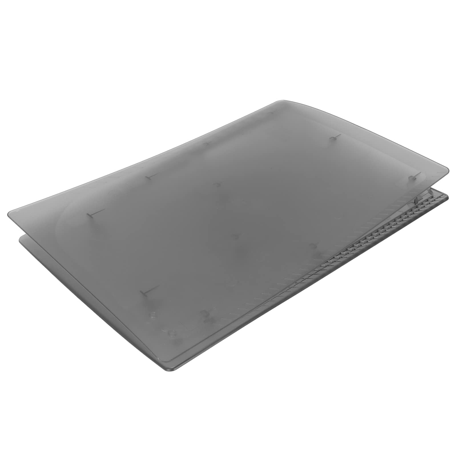 Zunate PS5 Faceplate Cover - Replacement Matte Protective Shell Panel for PS5 Disc Version - Scratch & Dust Resistant - Translucent Black - Perfect for Gaming Setup & Console Protection
