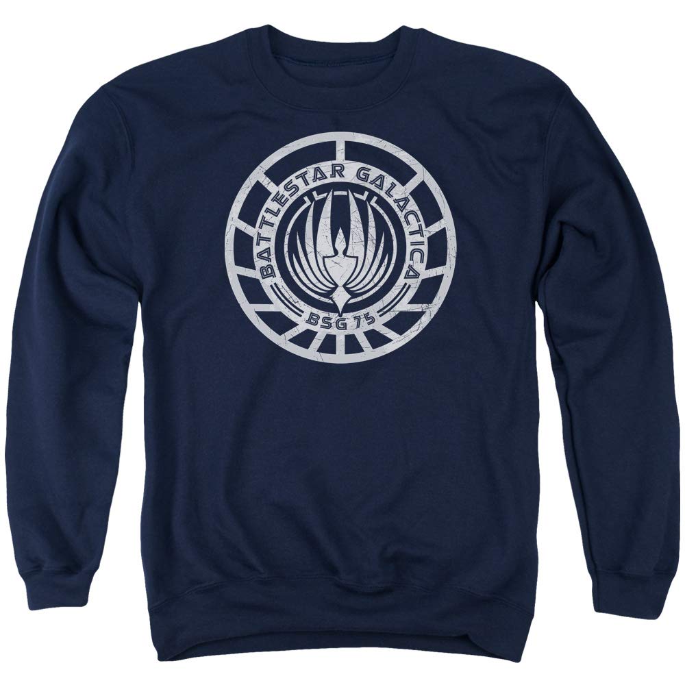 BSG Logo Unisex Crewneck Sweatshirt for Men & Women | Soft Cotton Pullover | Casual Streetwear & Lounge Wear